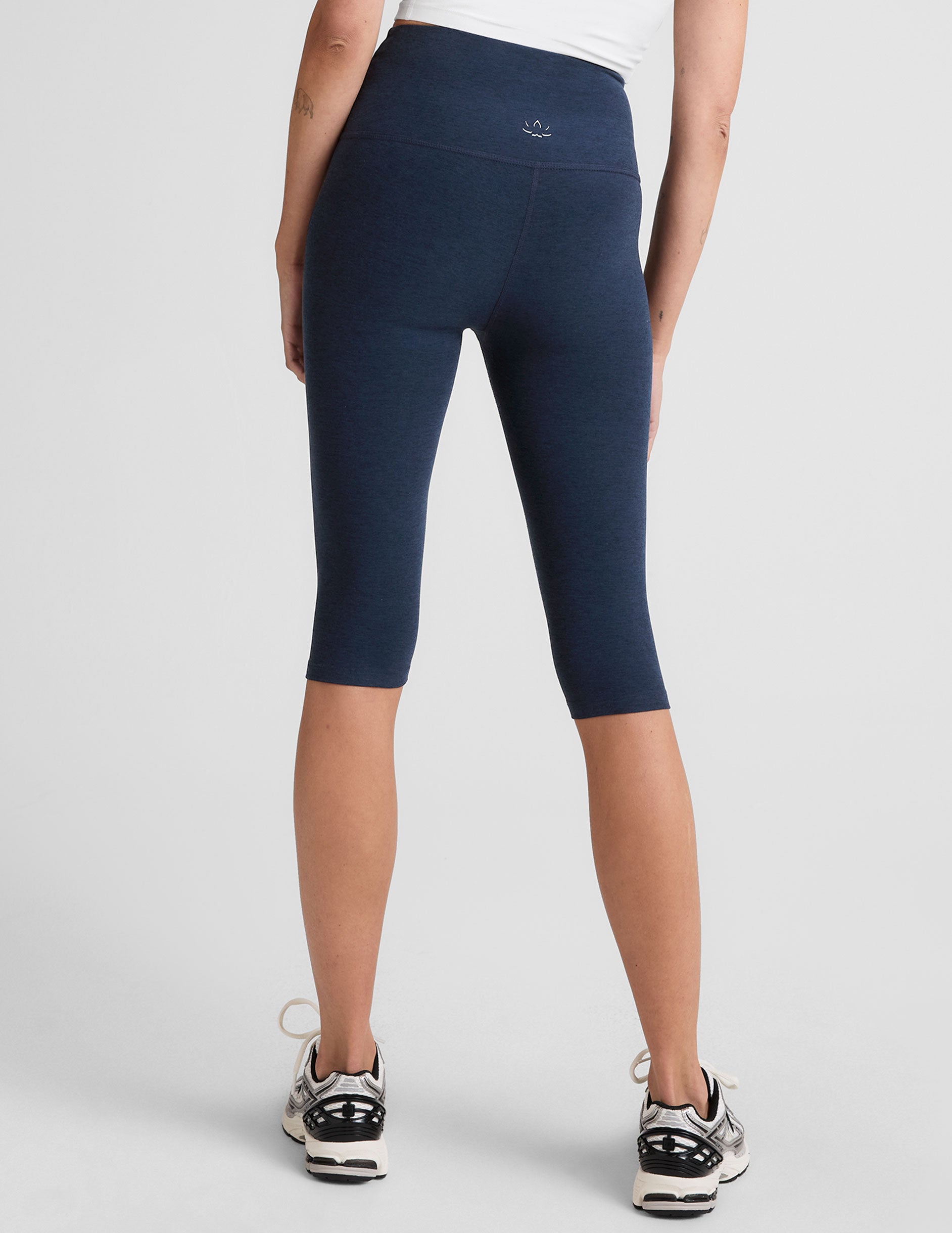 Spacedye™ Pedal Pusher High Waisted Legging - Nocturnal Navy