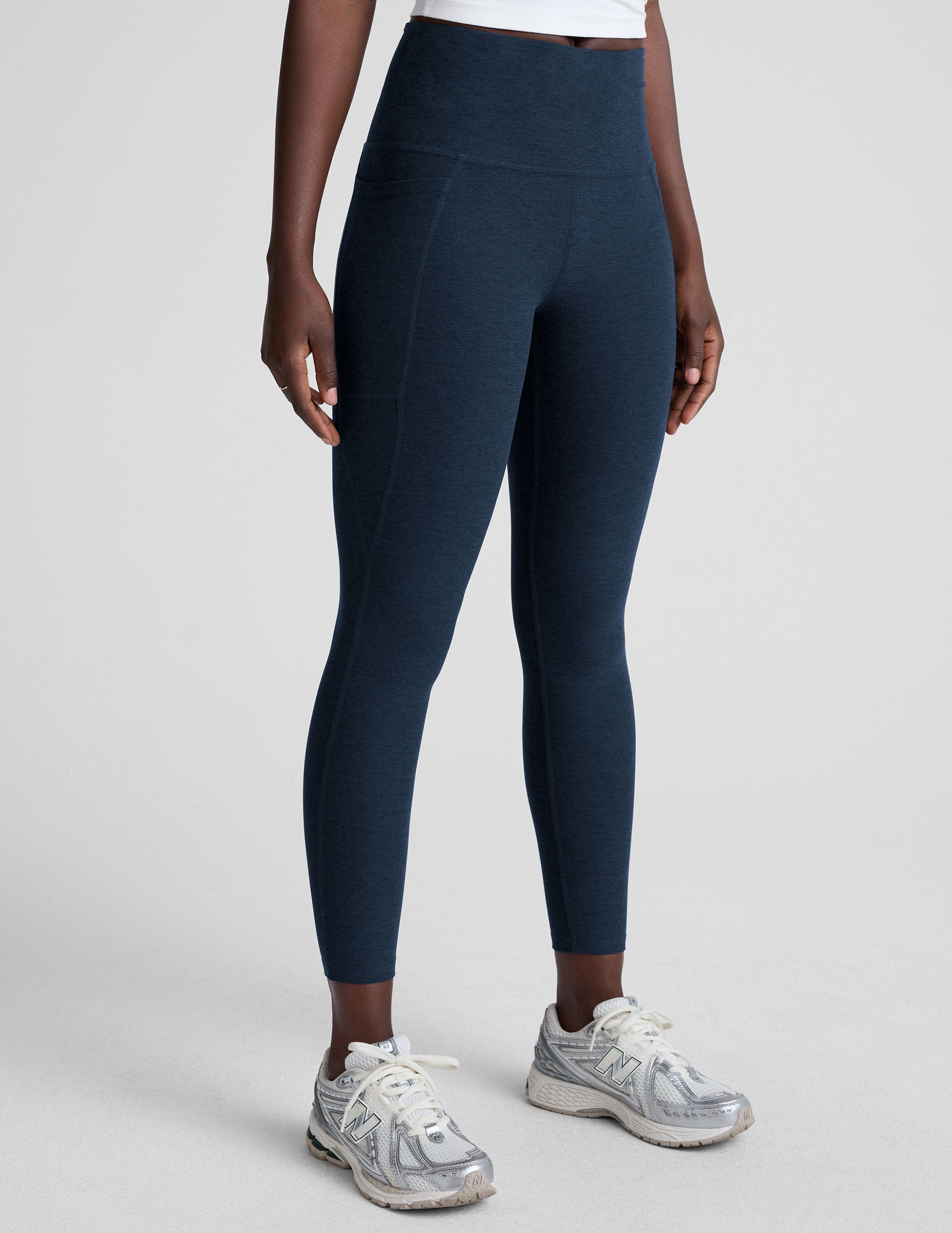 Spacedye™ Out Of Pocket High Waisted Midi Legging - Nocturnal Navy