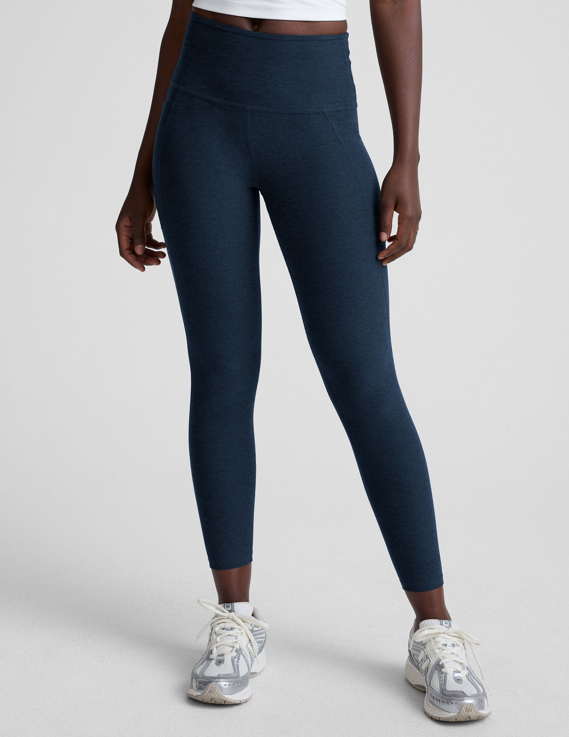 Spacedye™ Out Of Pocket High Waisted Midi Legging - Nocturnal Navy