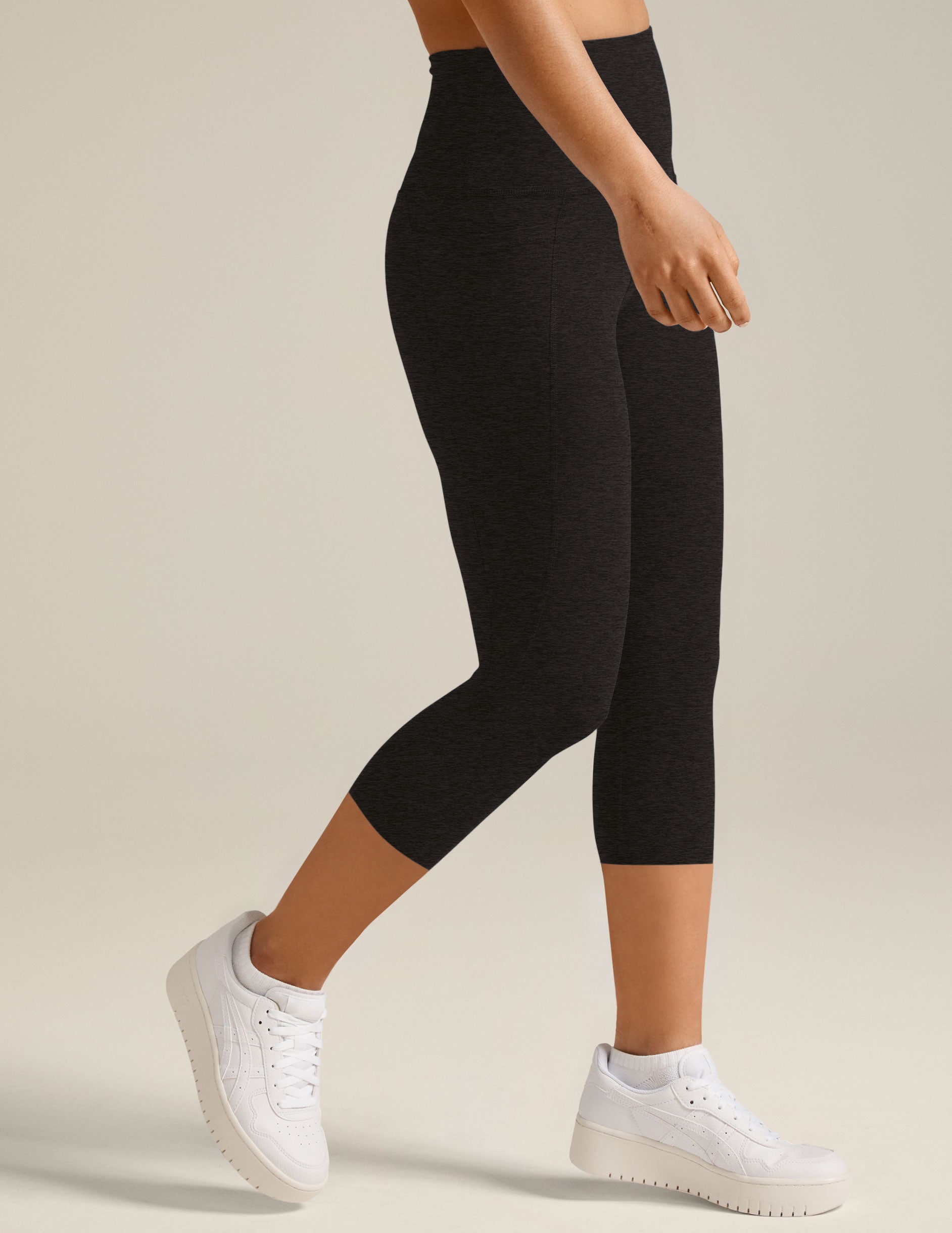 Spacedye™ Out Of Pocket High Waisted Capri Legging 26" - Darkest Night