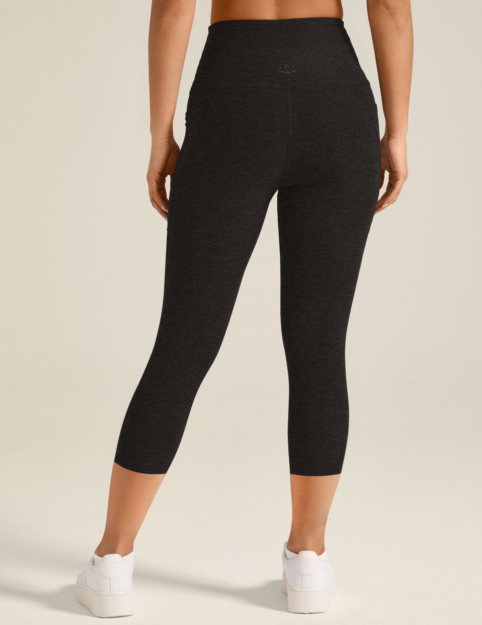 Spacedye™ Out Of Pocket High Waisted Capri Legging 26" - Darkest Night