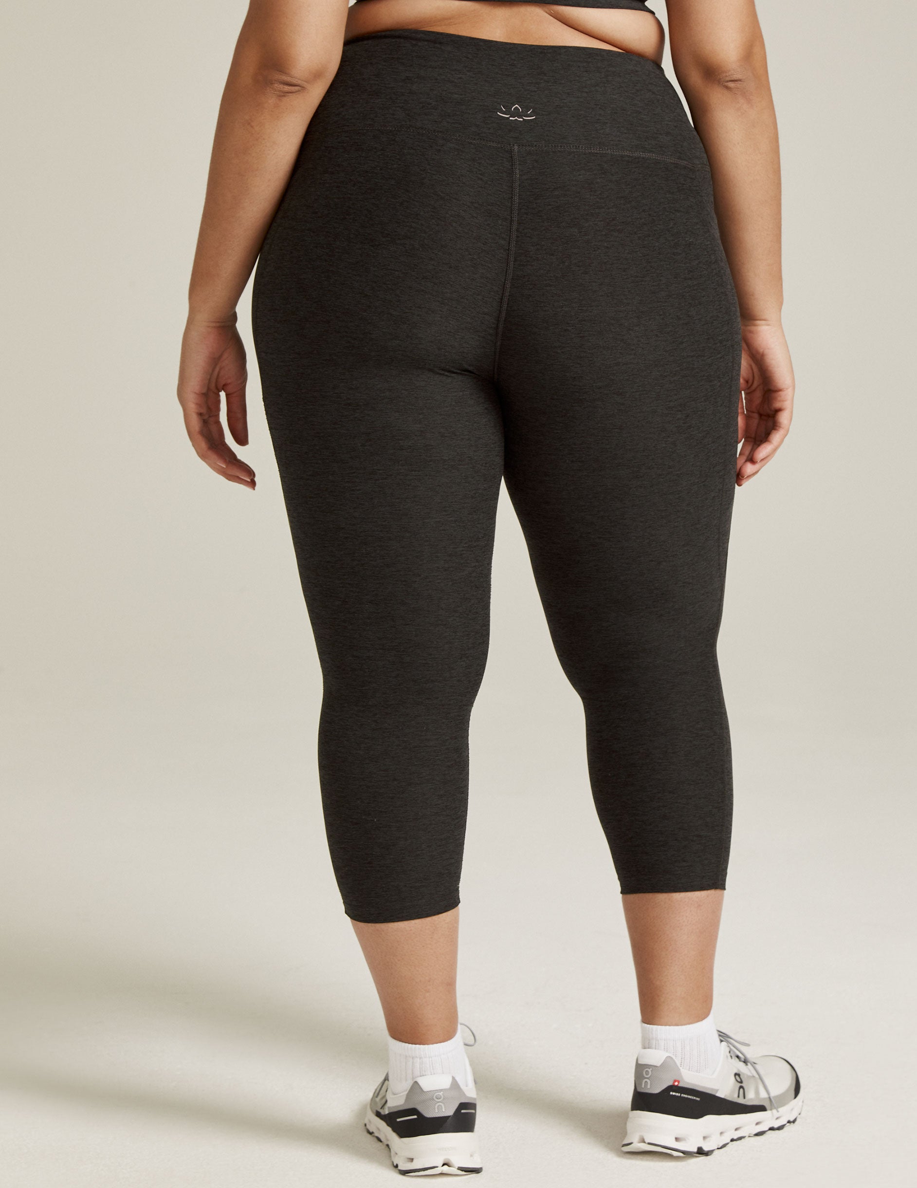 Spacedye™ Out Of Pocket High Waisted Capri Legging 26" - Darkest Night