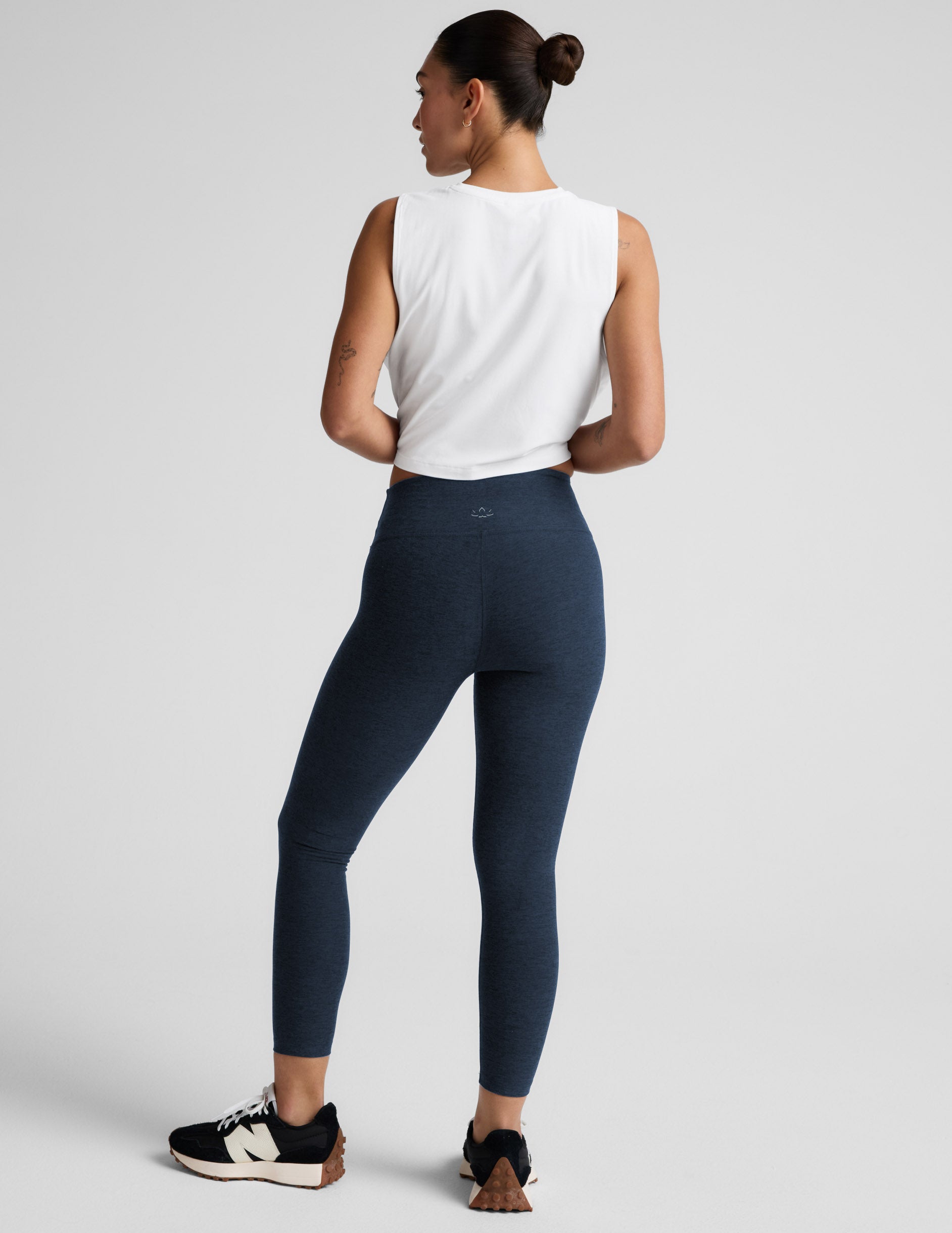 Spacedye™ Mid-Rise Legging - Nocturnal Navy