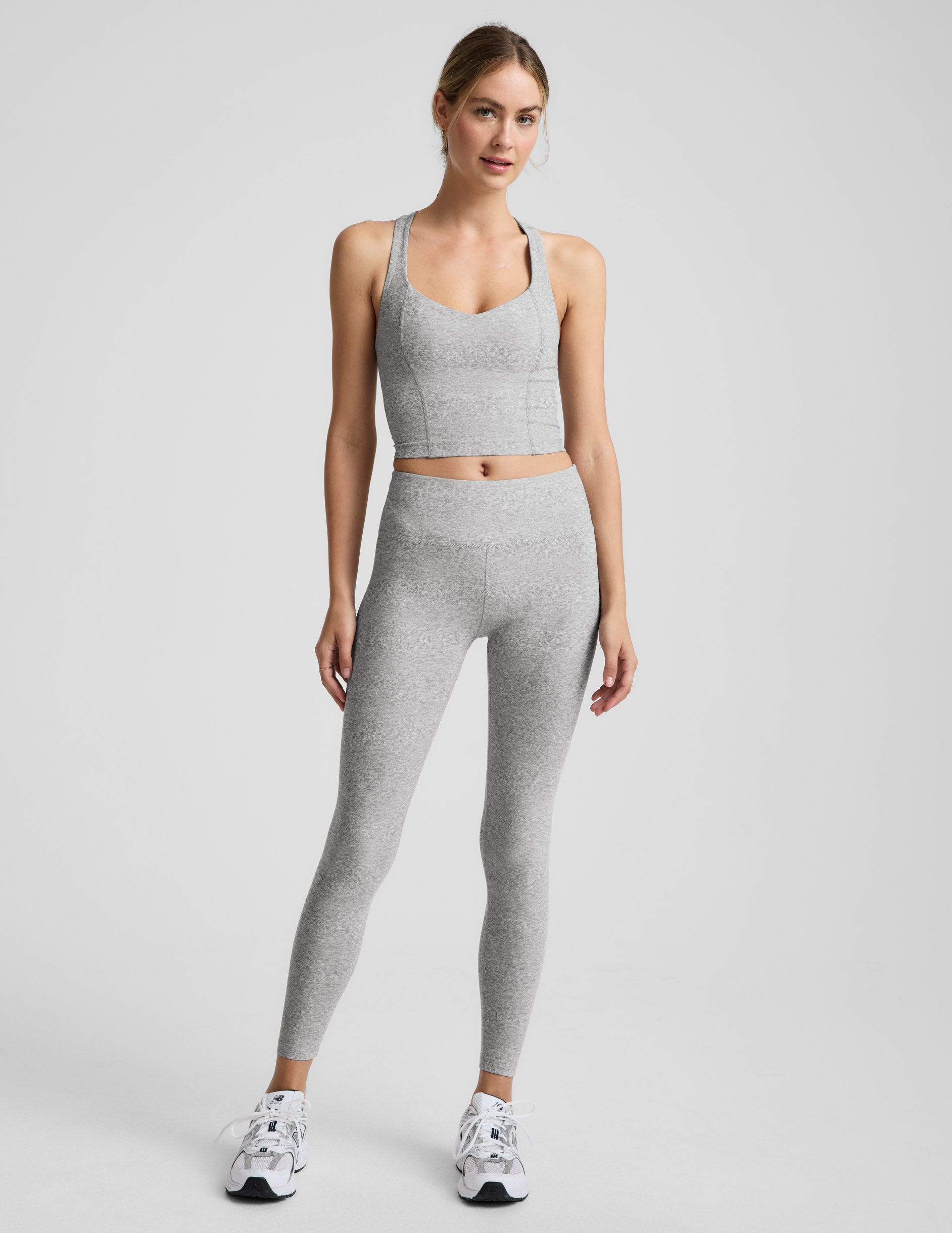 Spacedye™ Mid-Rise Legging - Silver Mist