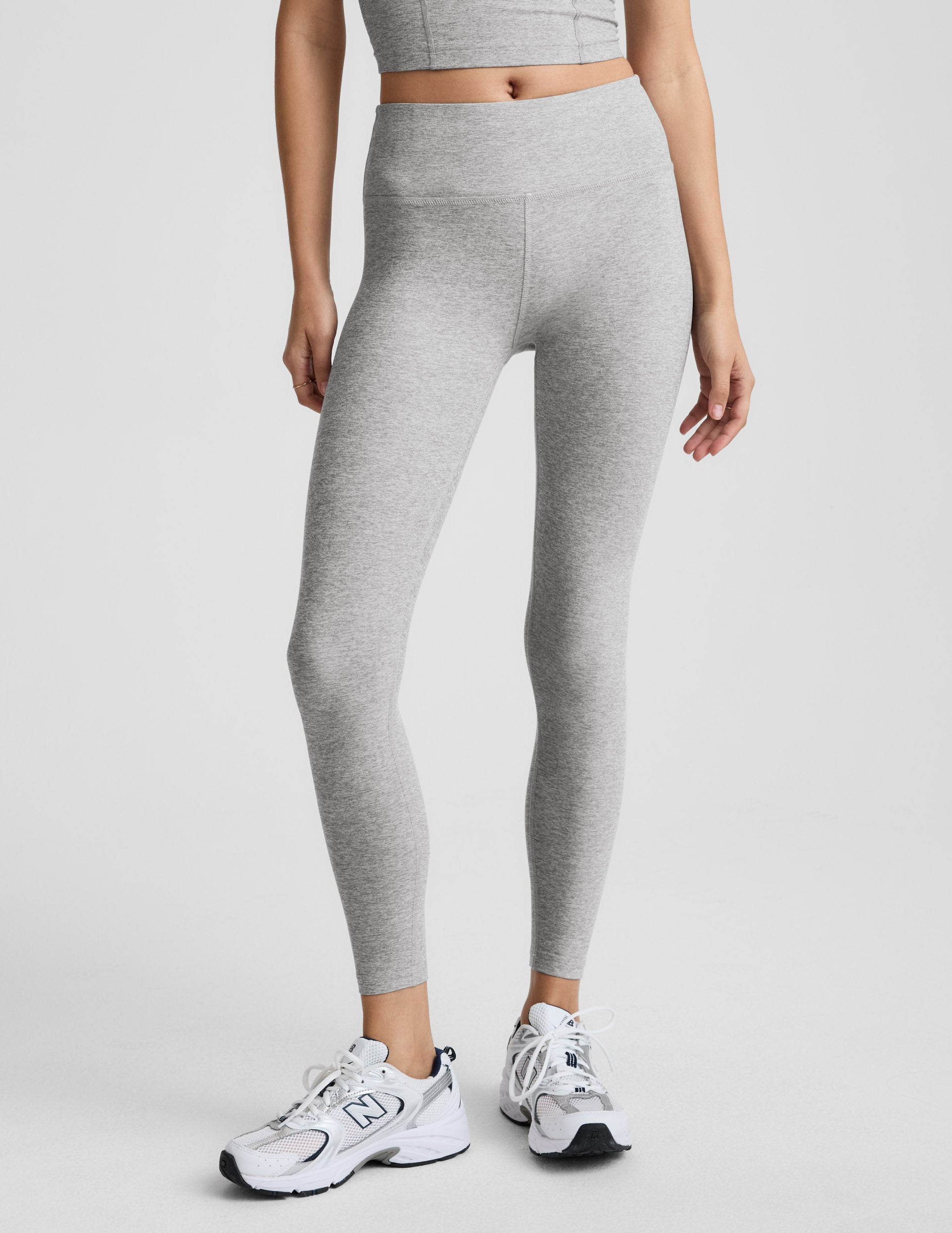 Spacedye™ Mid-Rise Legging - Silver Mist