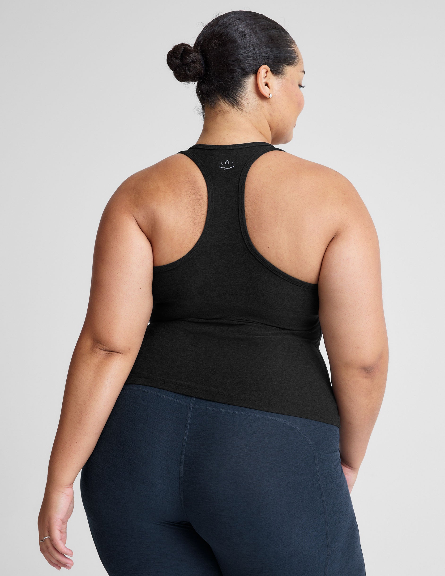 Spacedye™ Step Up Racerback Tank - Darkest Night