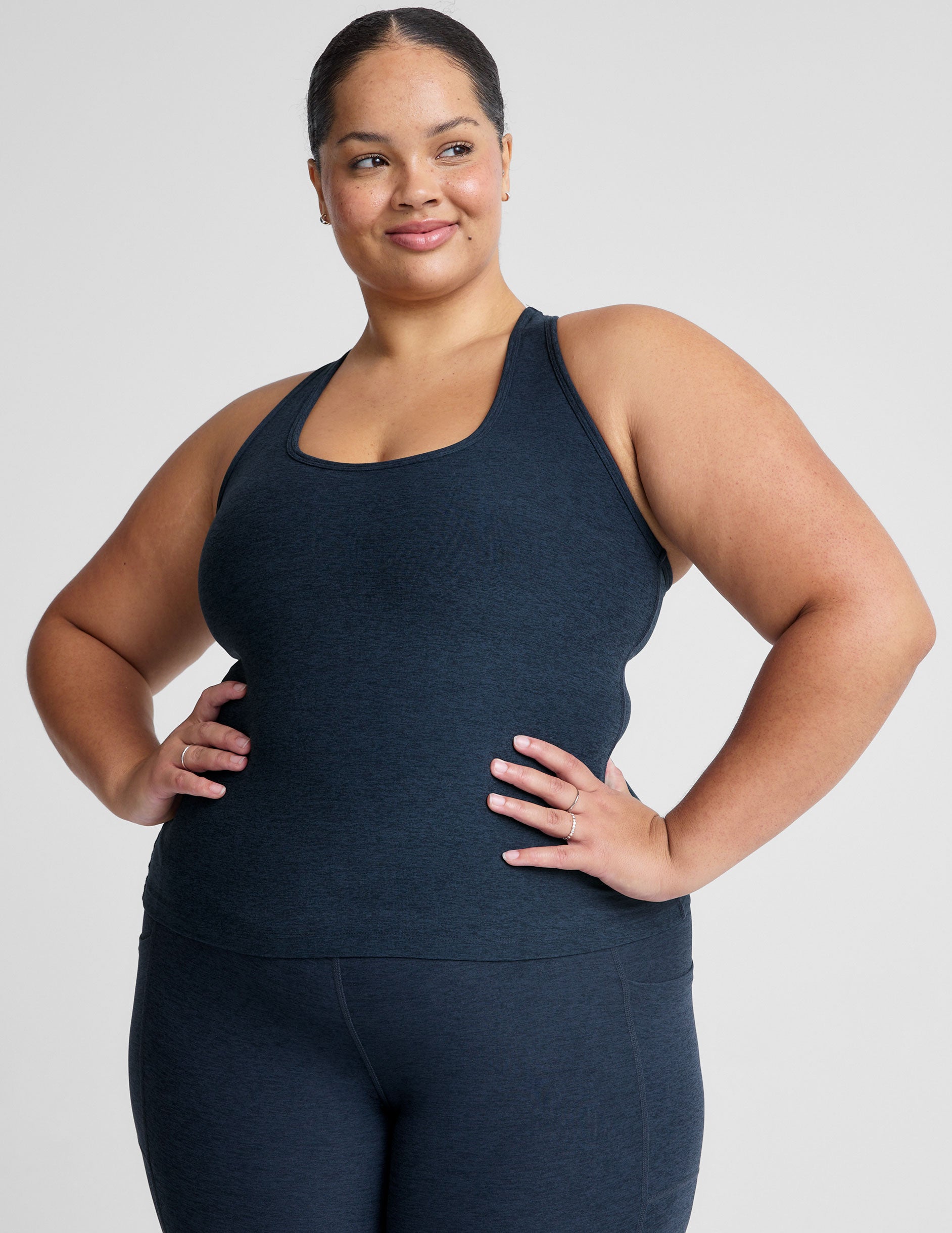 Spacedye™ Step Up Racerback Tank - Nocturnal Navy