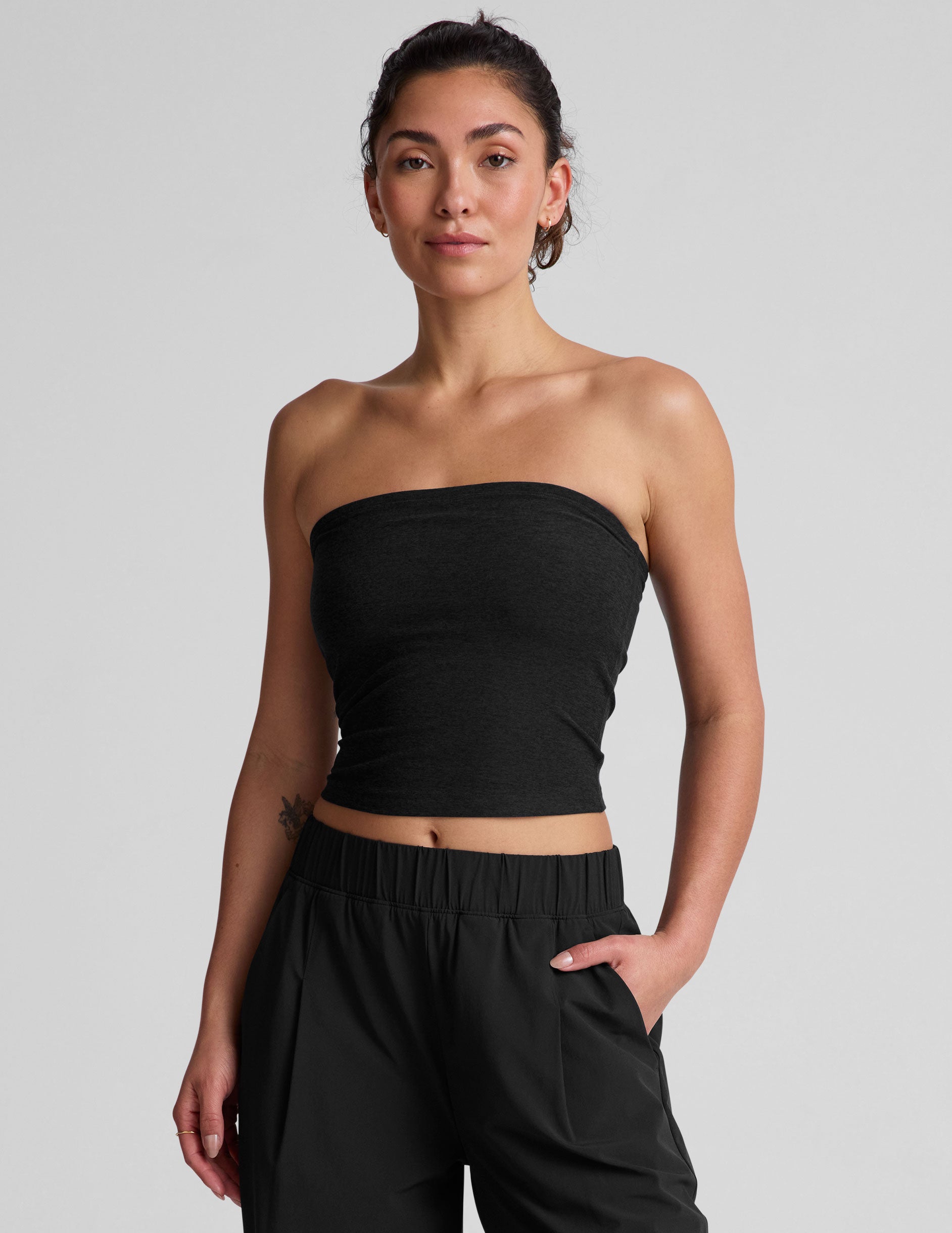 Spacedye™ Strapless Top - Darkest Night