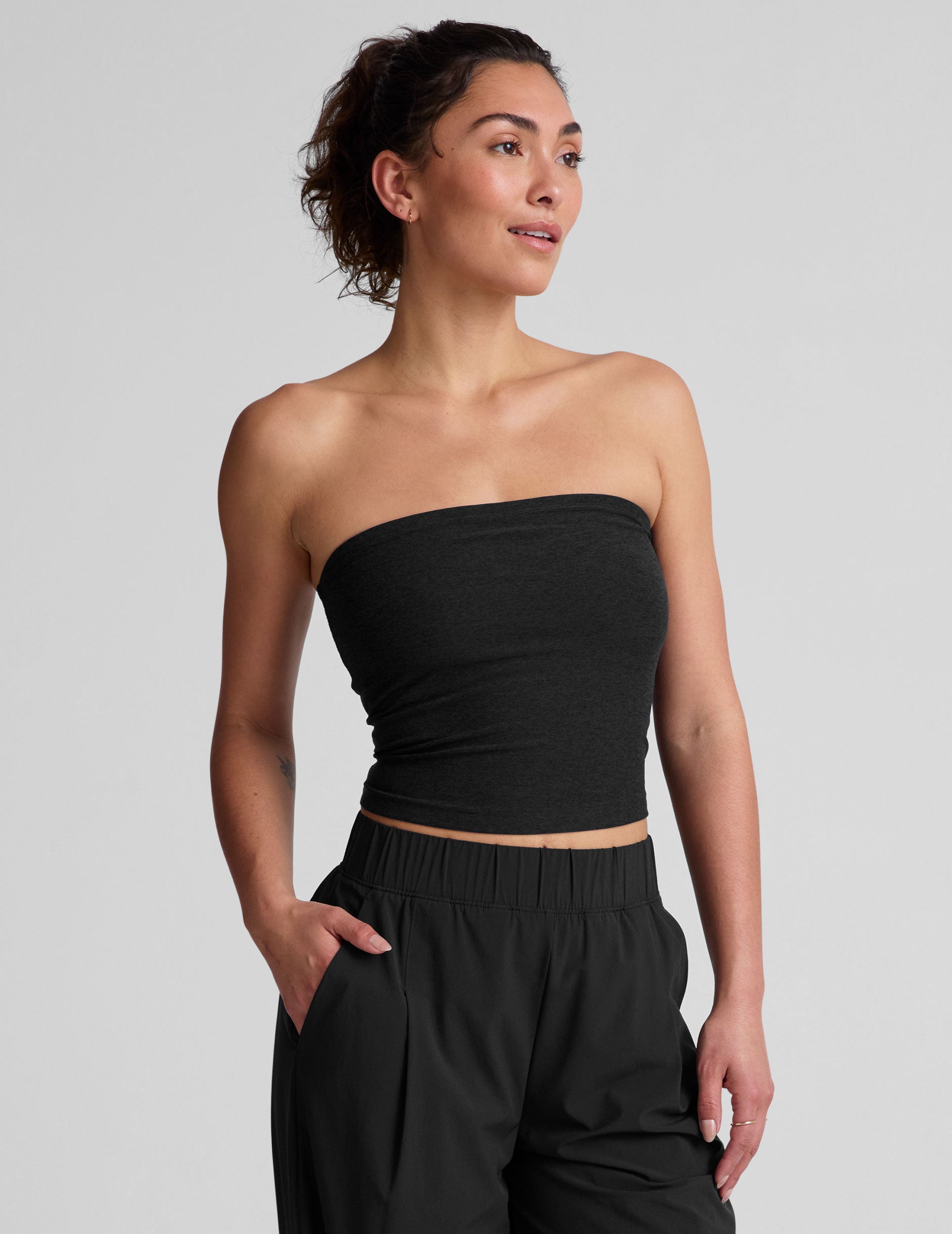 Spacedye™ Strapless Top - Darkest Night