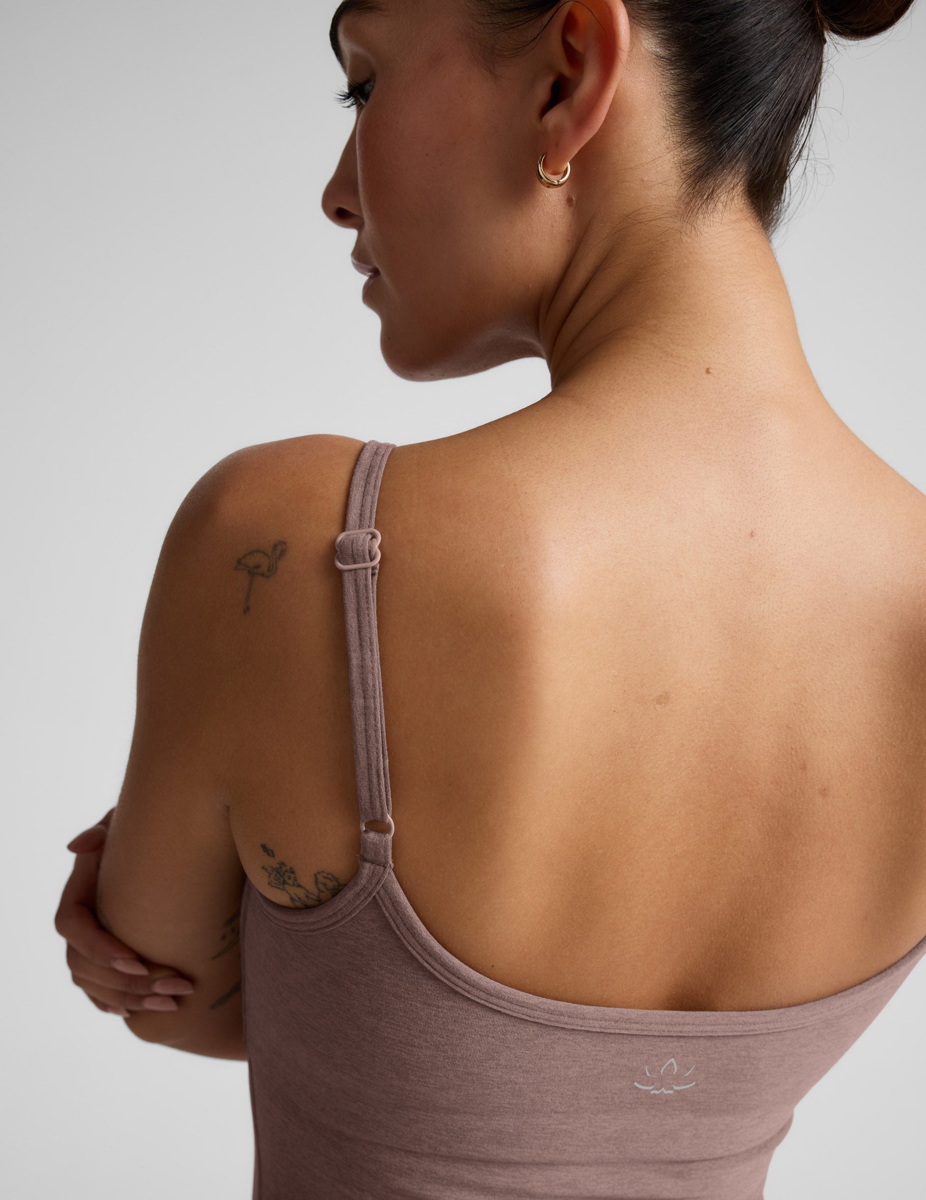 Spacedye™ Forever Tank - Rosey Taupe Heather
