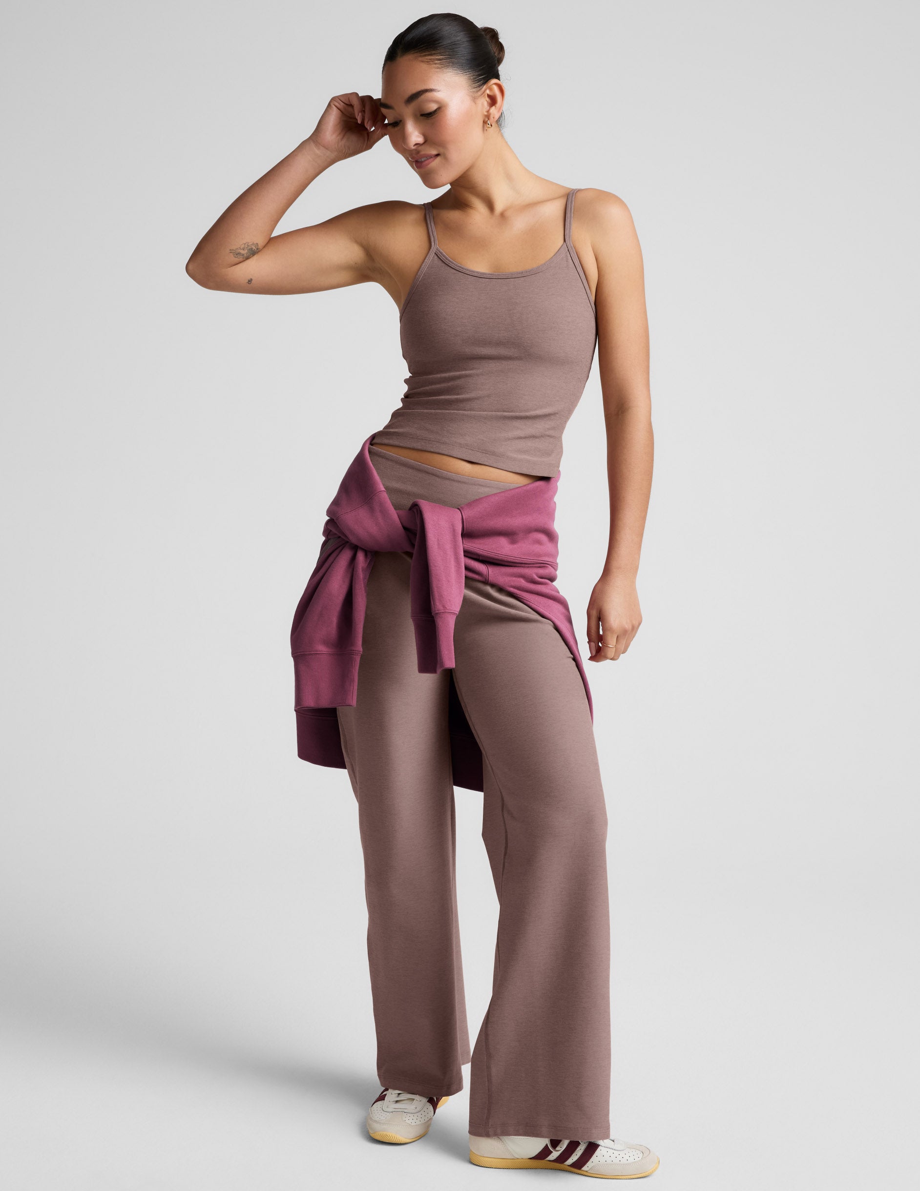 Spacedye™ Forever Tank - Rosey Taupe Heather