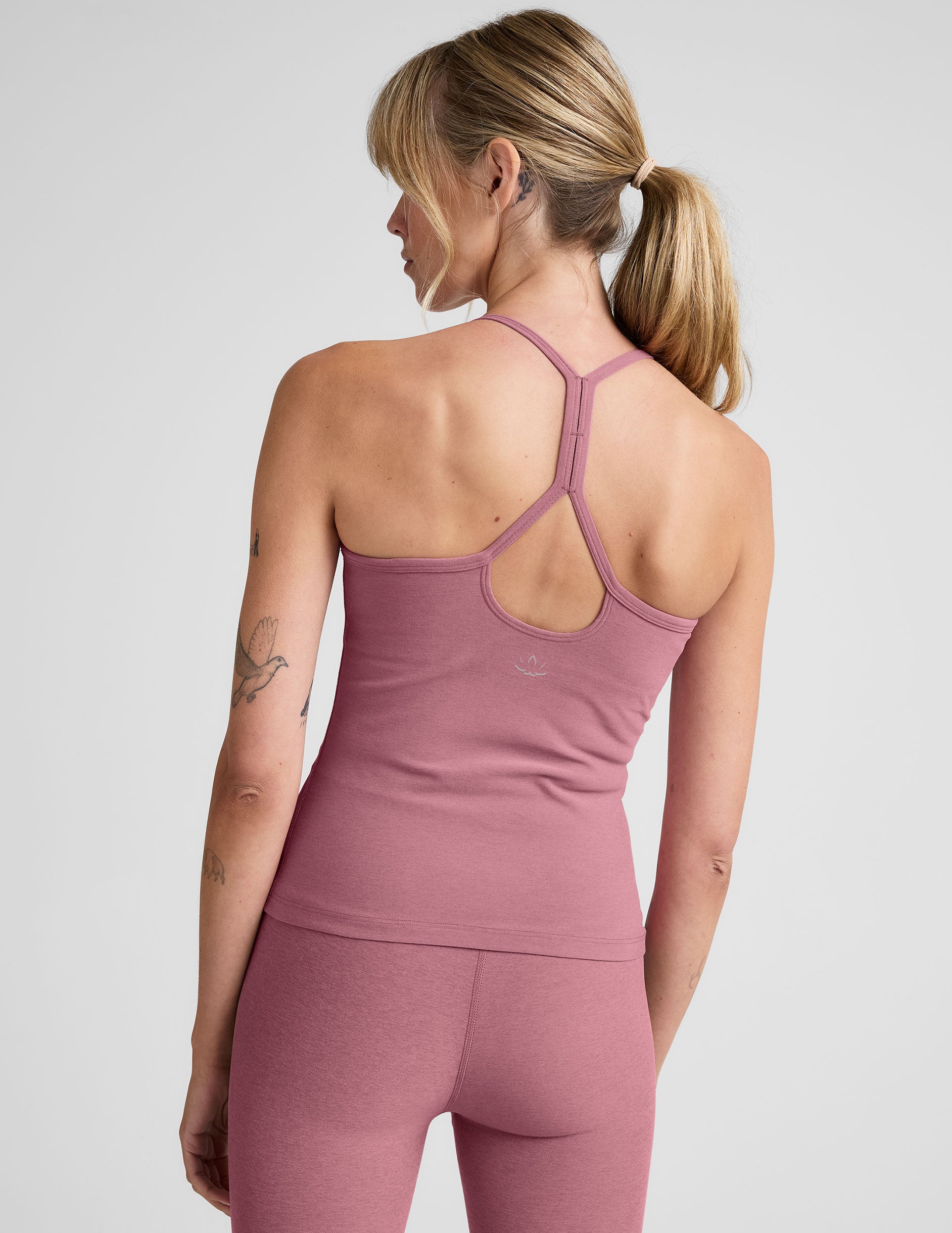 Spacedye™ Slim Racerback Tank - Orchid Blossom Heather
