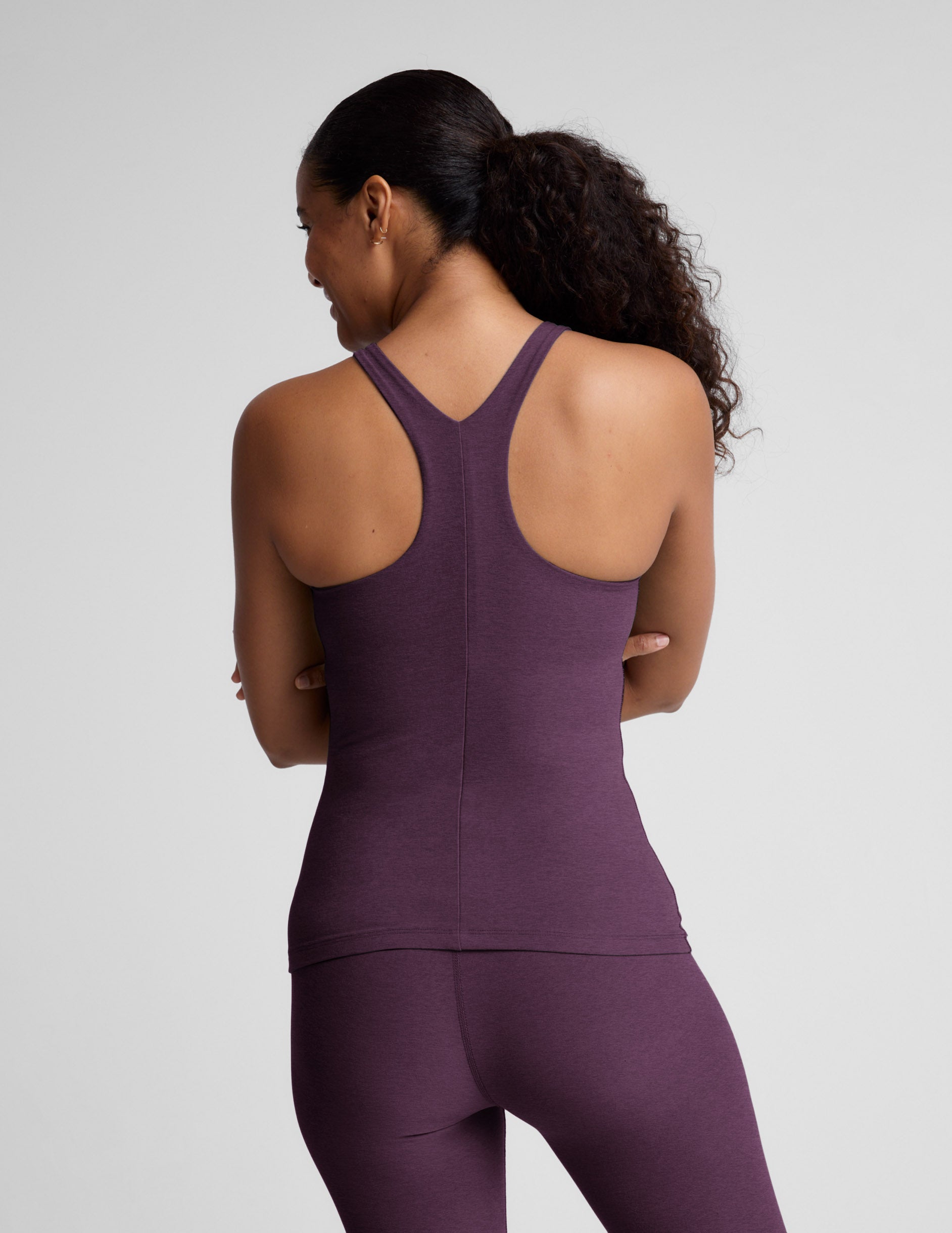 Spacedye™ Refocus Tank - Brilliant Blackberry Heather