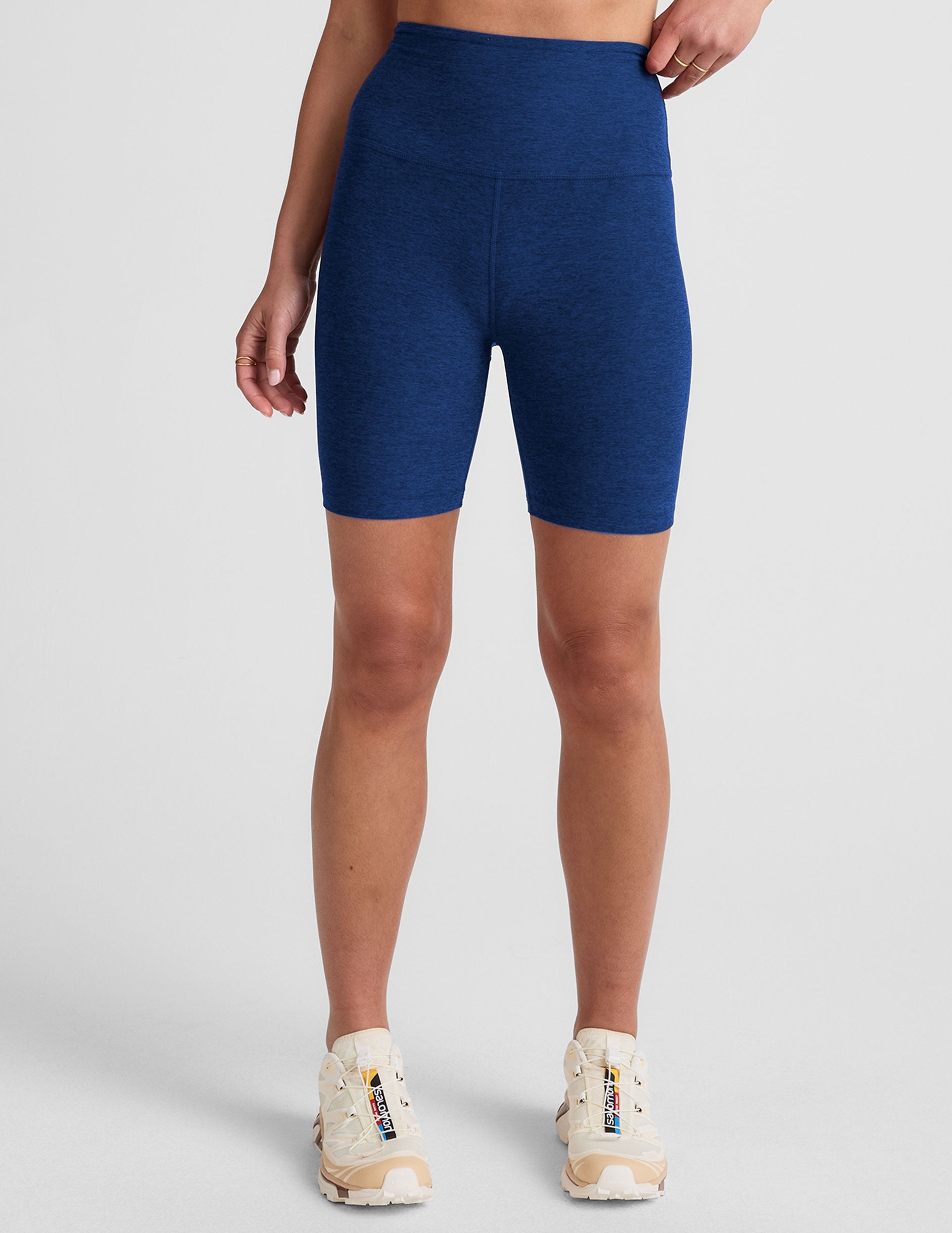 Spacedye™ Keep Pace 7" Short - Marine Blue Heather