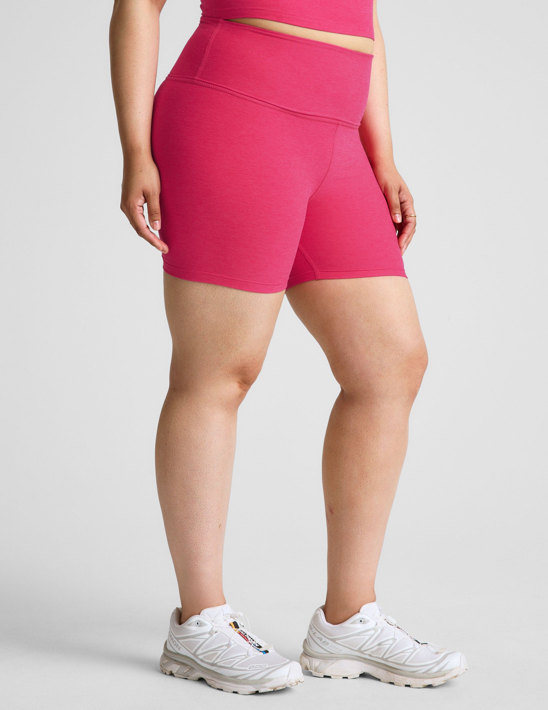 Spacedye™ Keep Pace 5" Short - Vivid Pink Heather