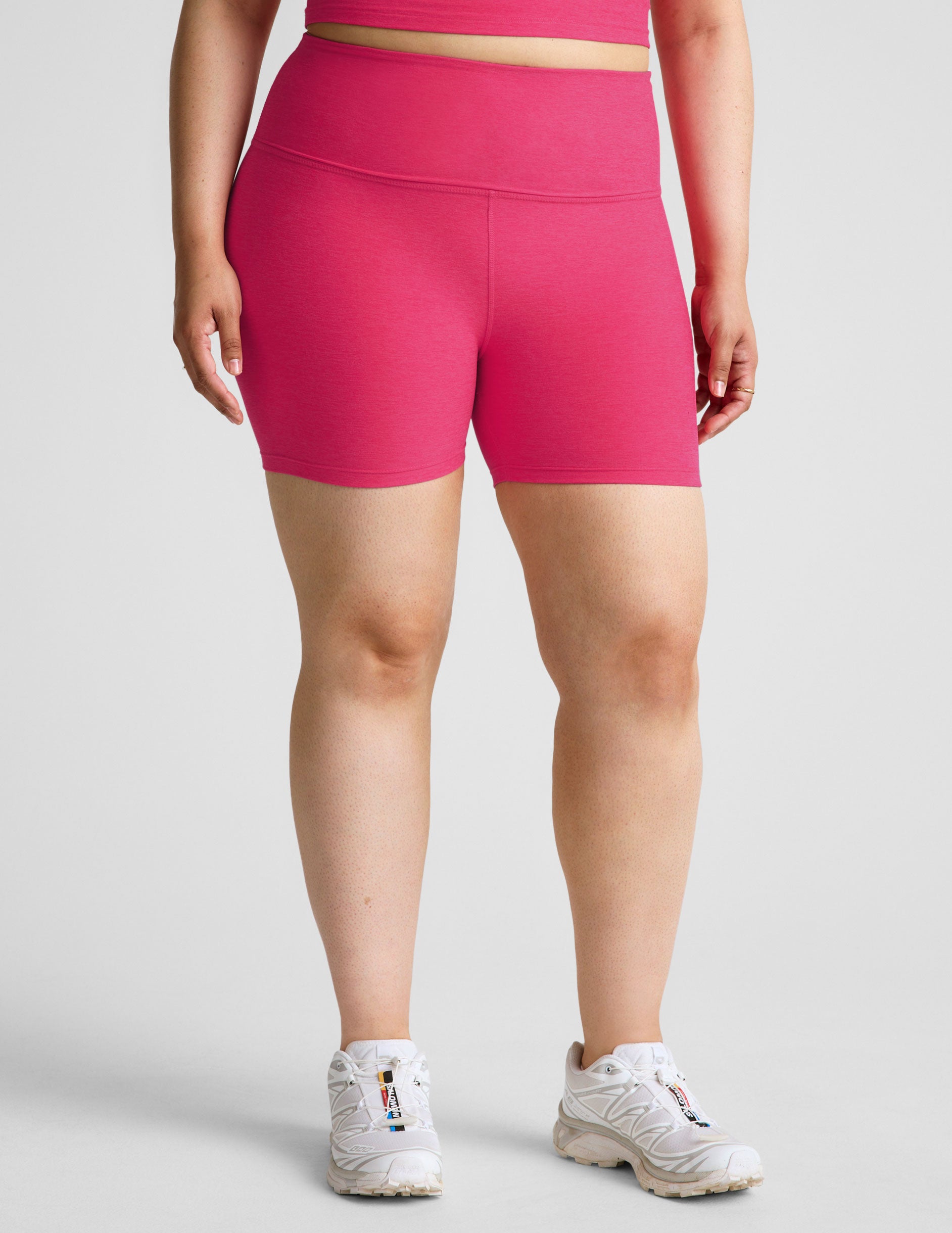 Spacedye™ Keep Pace 5" Short - Vivid Pink Heather