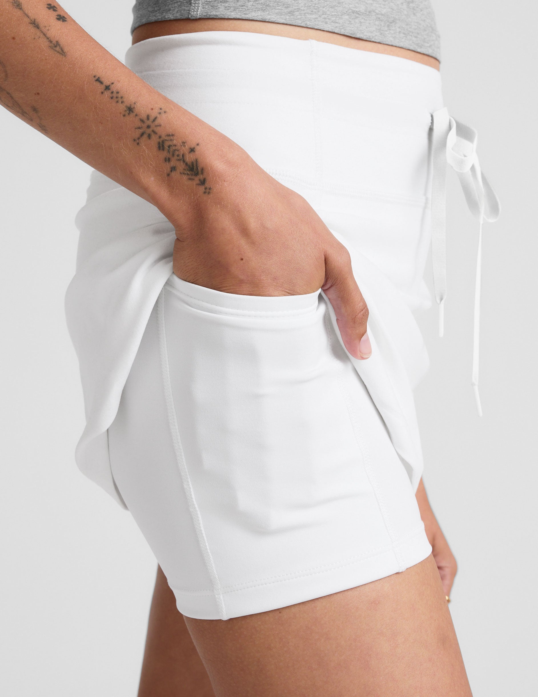 Spacedye™ Go Pocket Skirt - Cloud White