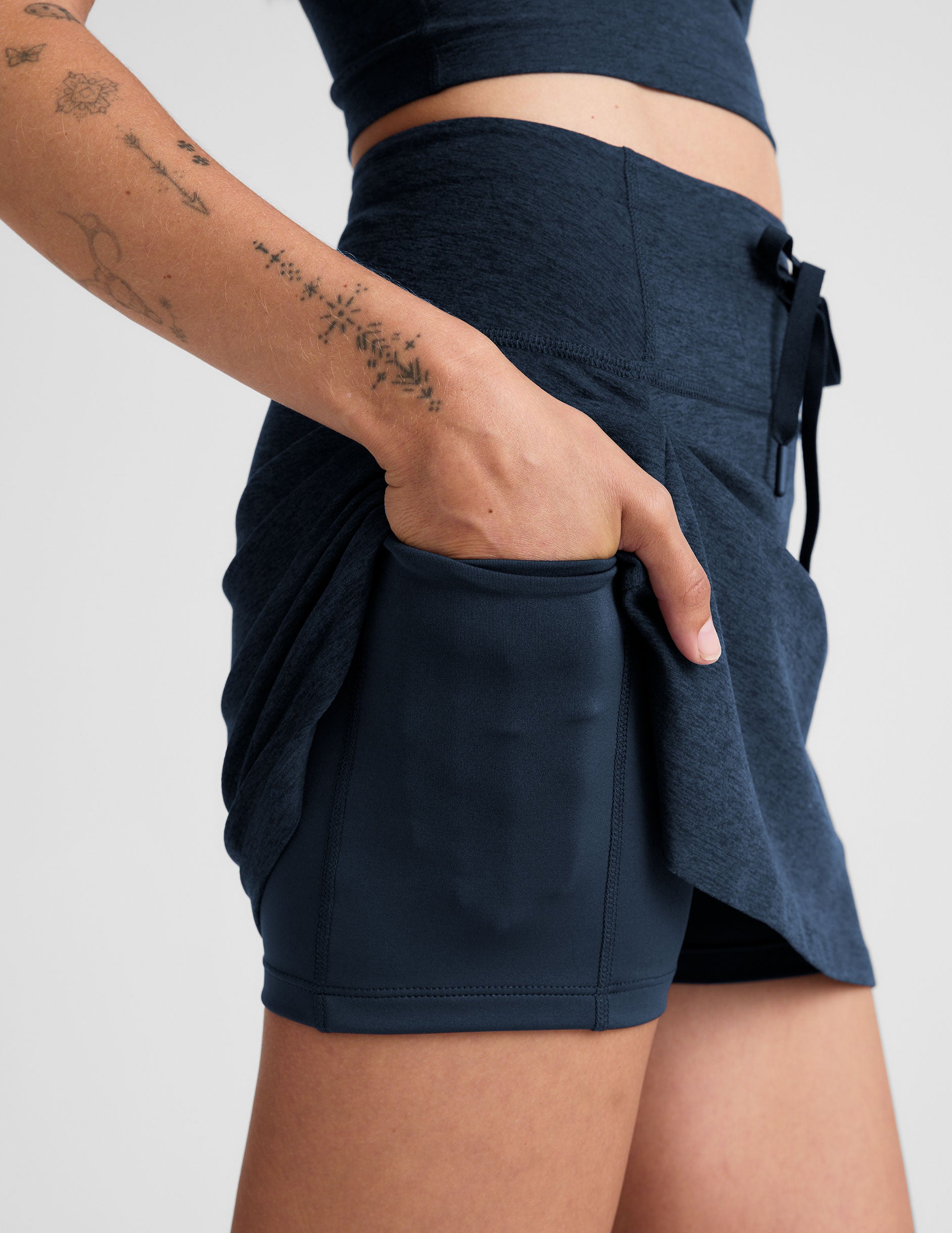 Spacedye™ Go Pocket Skirt - Nocturnal Navy
