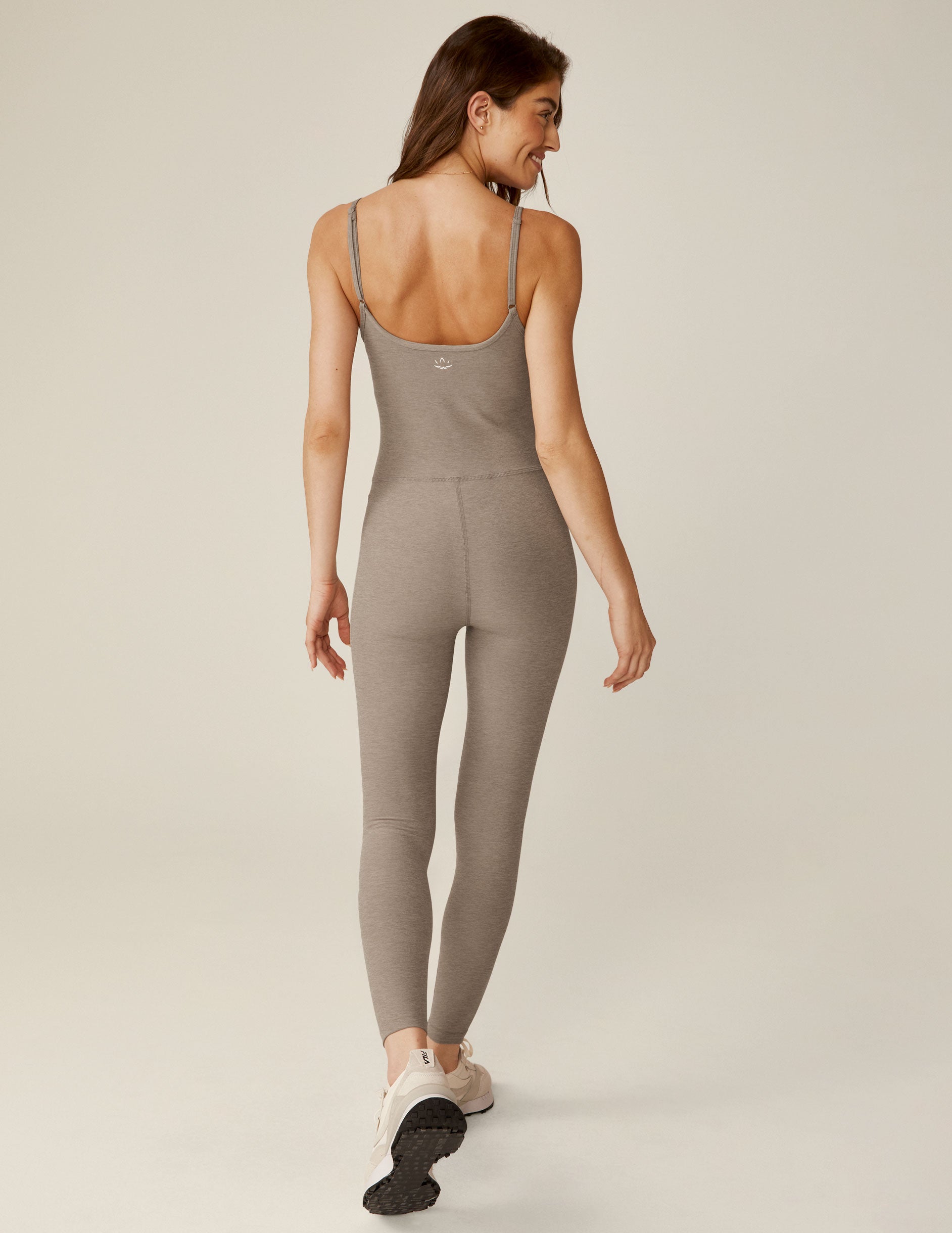 Spacedye™ Uplevel Midi Jumpsuit - Birch Heather