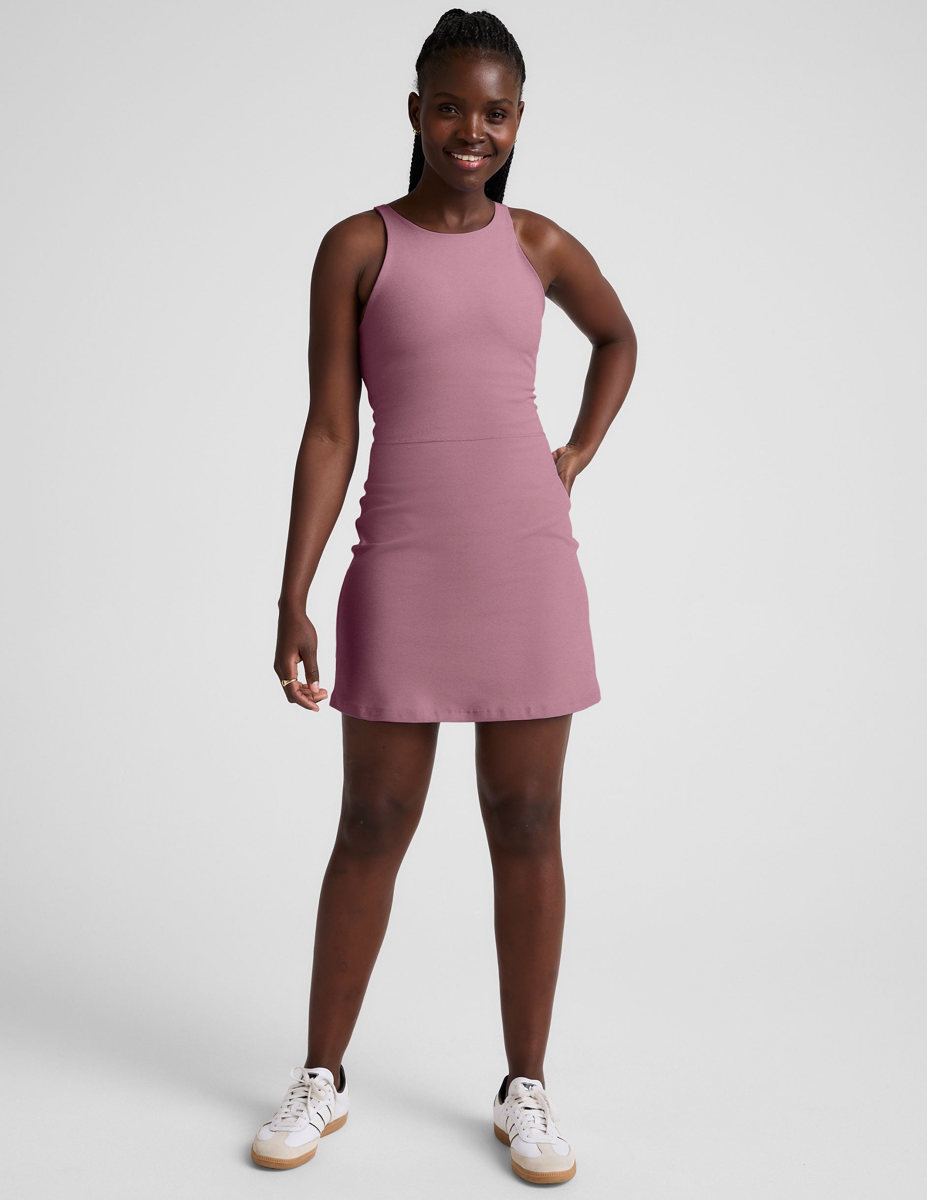 Spacedye™ Refocus Dress - Ballet Pink Heather