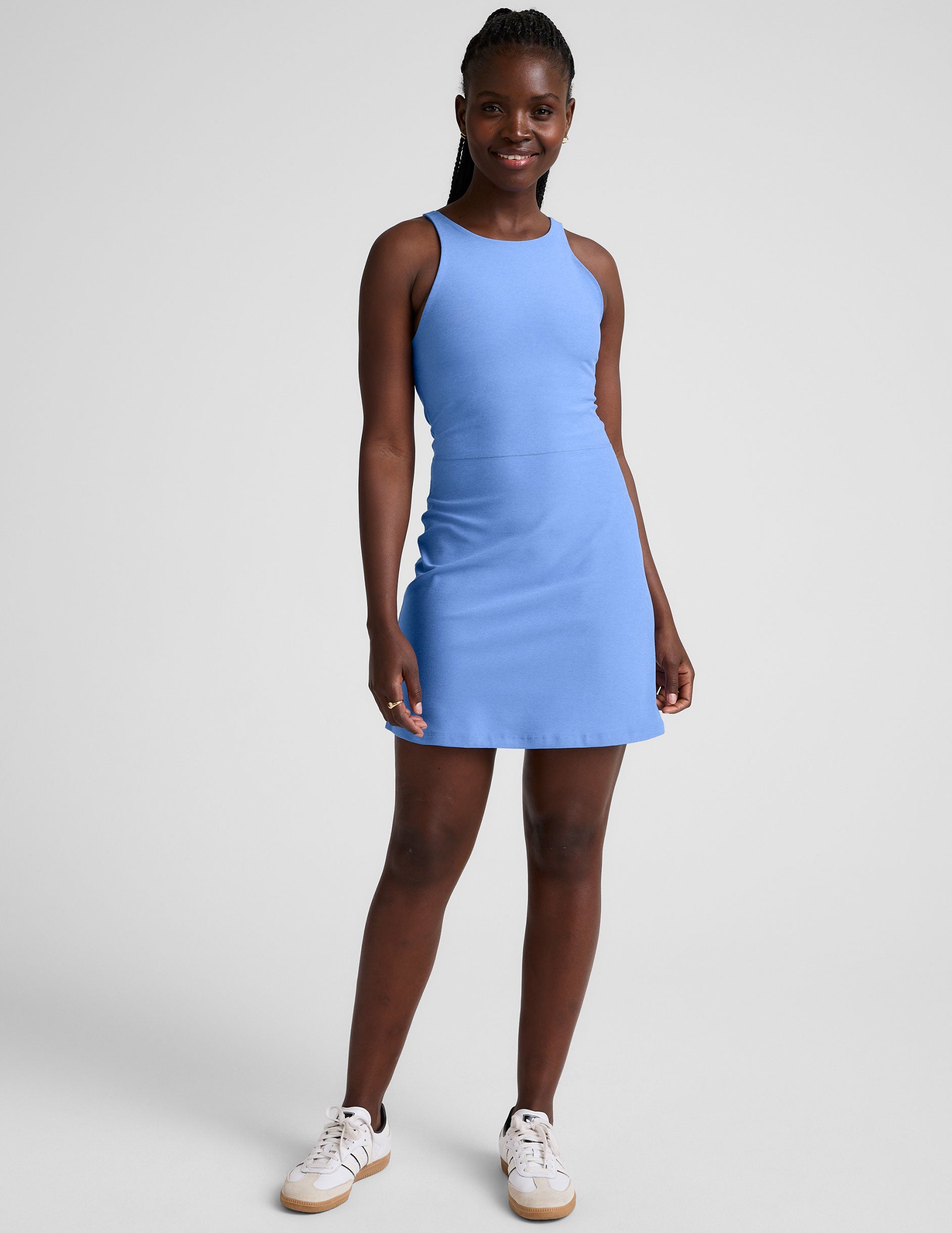 Spacedye™ Refocus Dress - Flower Blue Heather