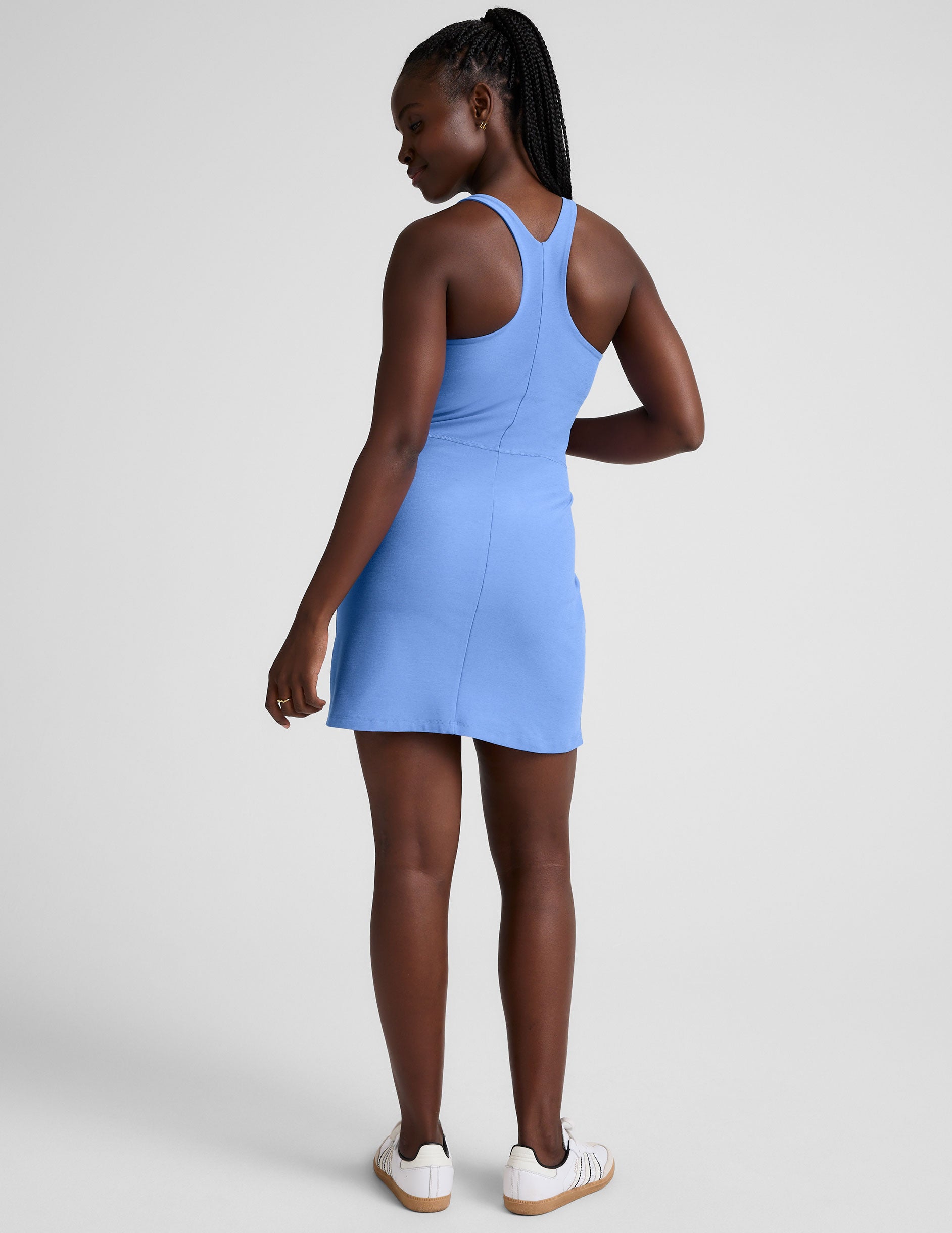 Spacedye™ Refocus Dress - Flower Blue Heather
