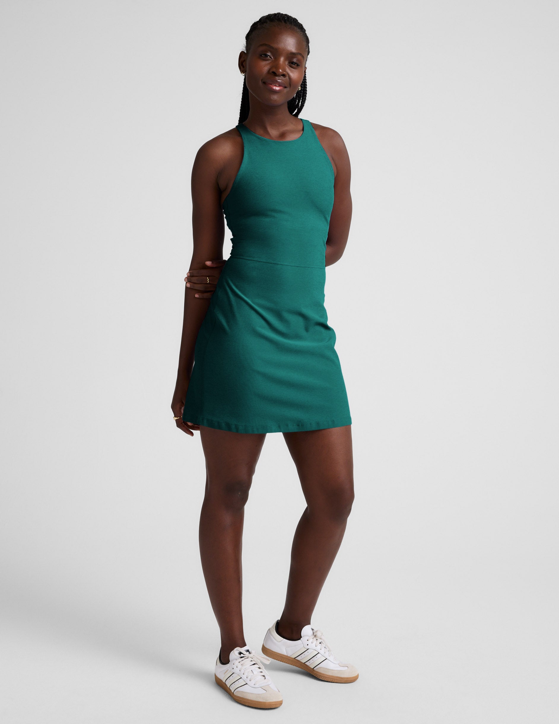 Spacedye™ Refocus Dress - Teal Sea Heather