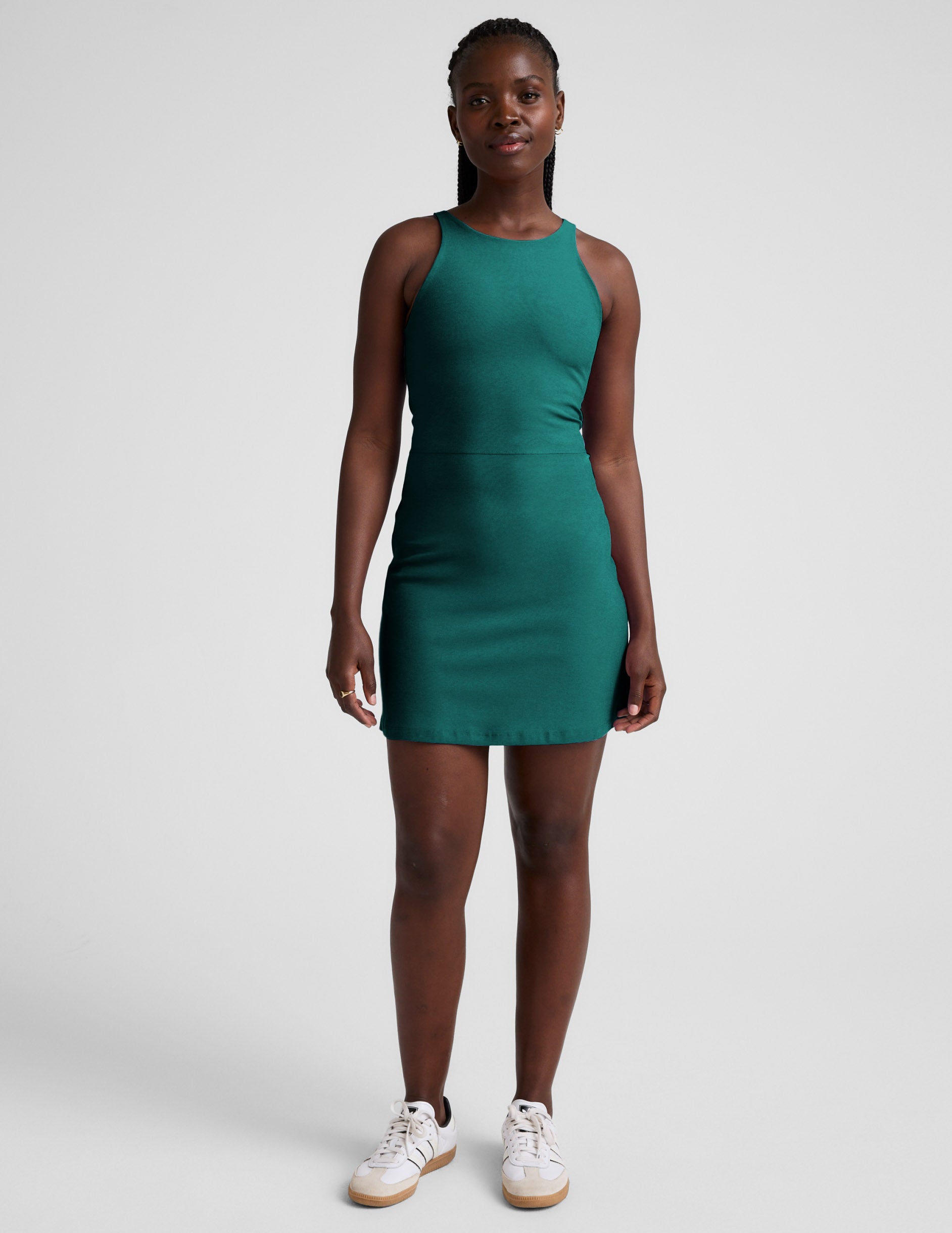 Spacedye™ Refocus Dress - Teal Sea Heather