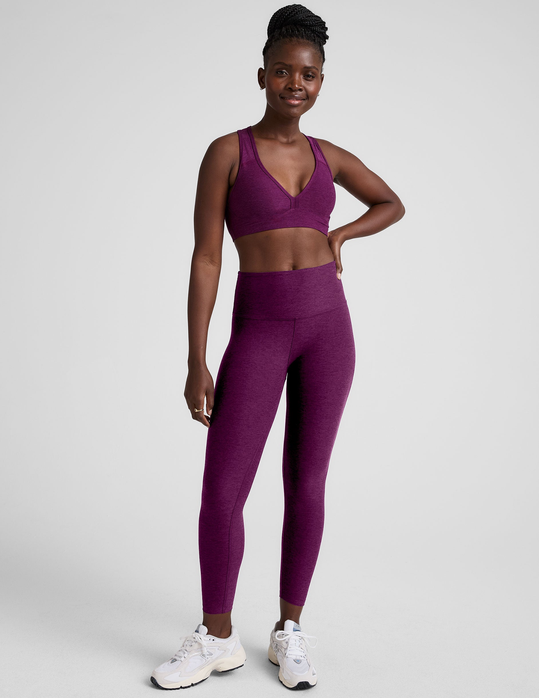 Spacedye™ Lift Your Spirits Bra - Aubergine-Beet