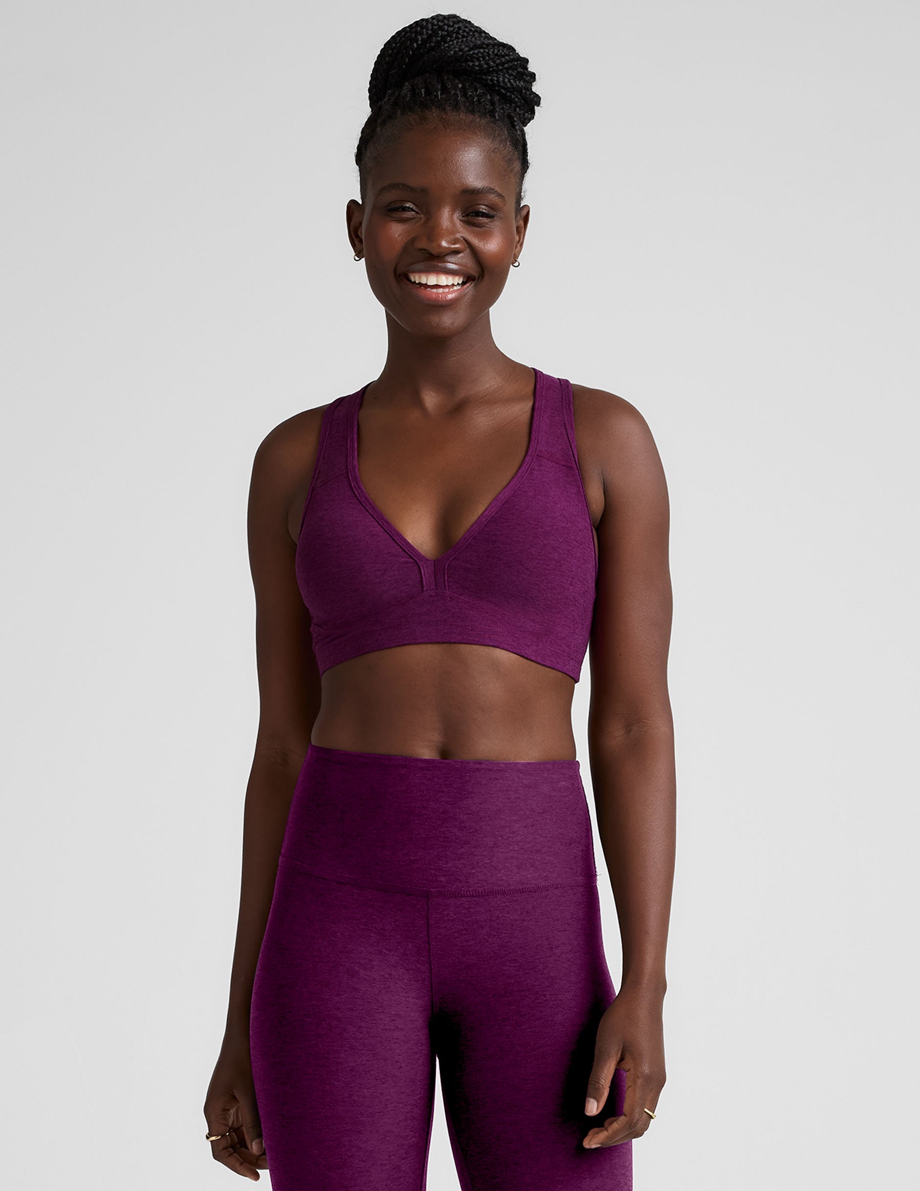 Spacedye™ Lift Your Spirits Bra - Aubergine-Beet