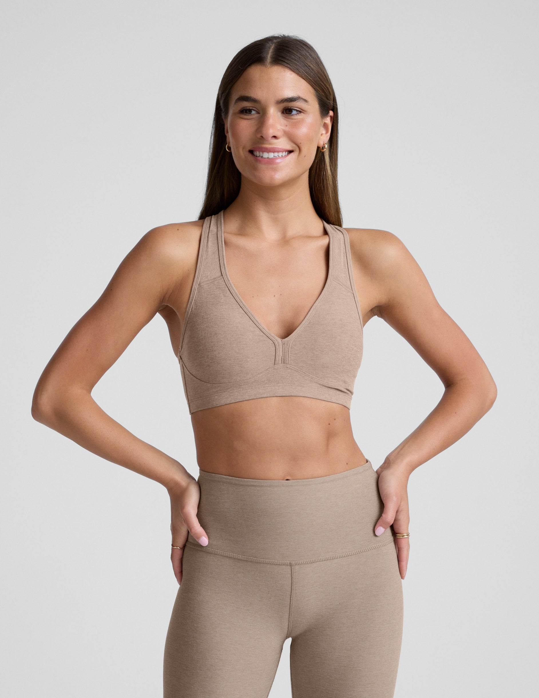 Spacedye™ Lift Your Spirits Bra - Birch Heather