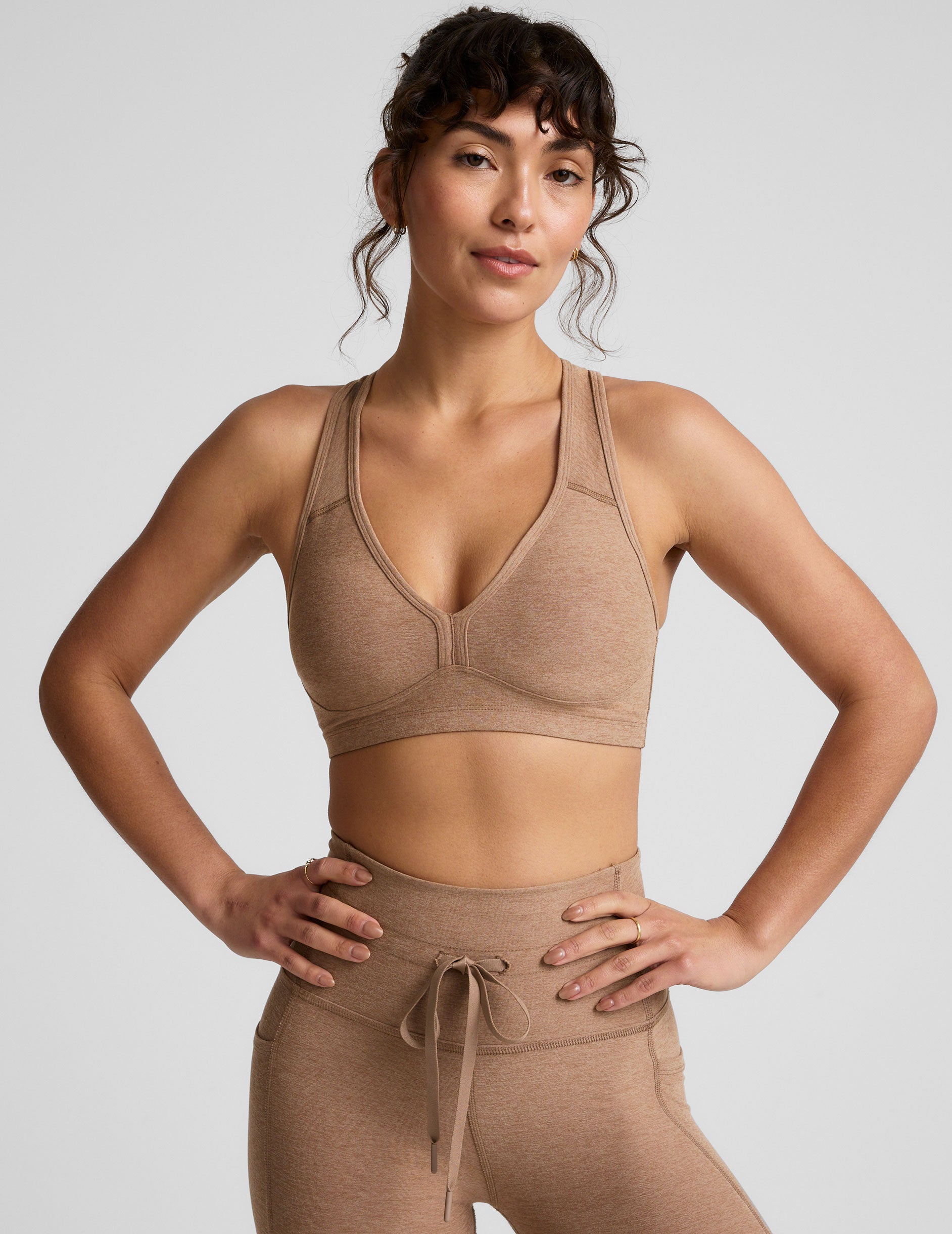 Spacedye™ Lift Your Spirits Bra - Desert Sand Heather