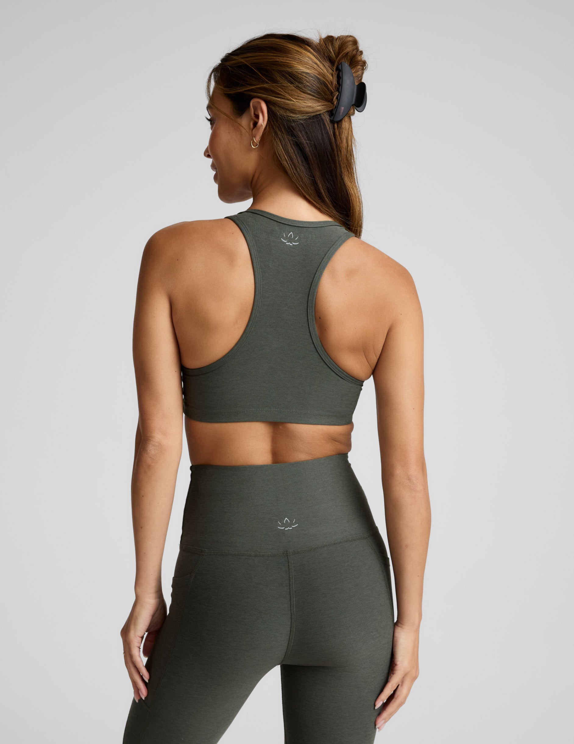 Spacedye™ Lift Your Spirits Bra - Dusty Forest Heather