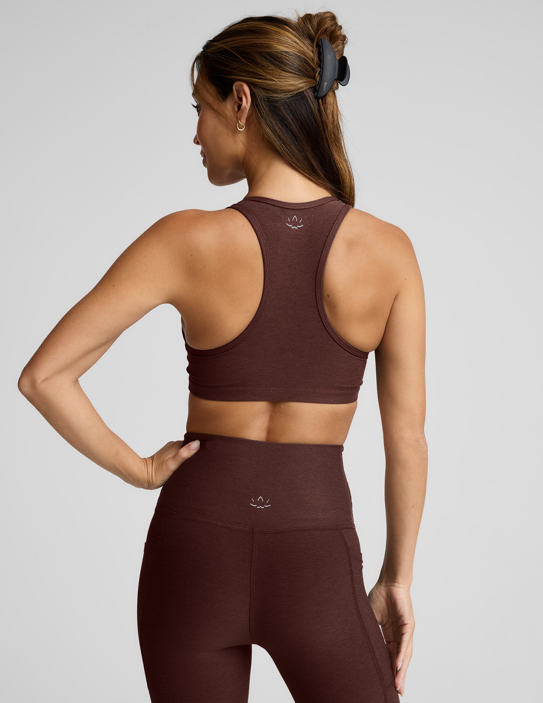 Spacedye™ Lift Your Spirits Bra - Iced Mocha Heather
