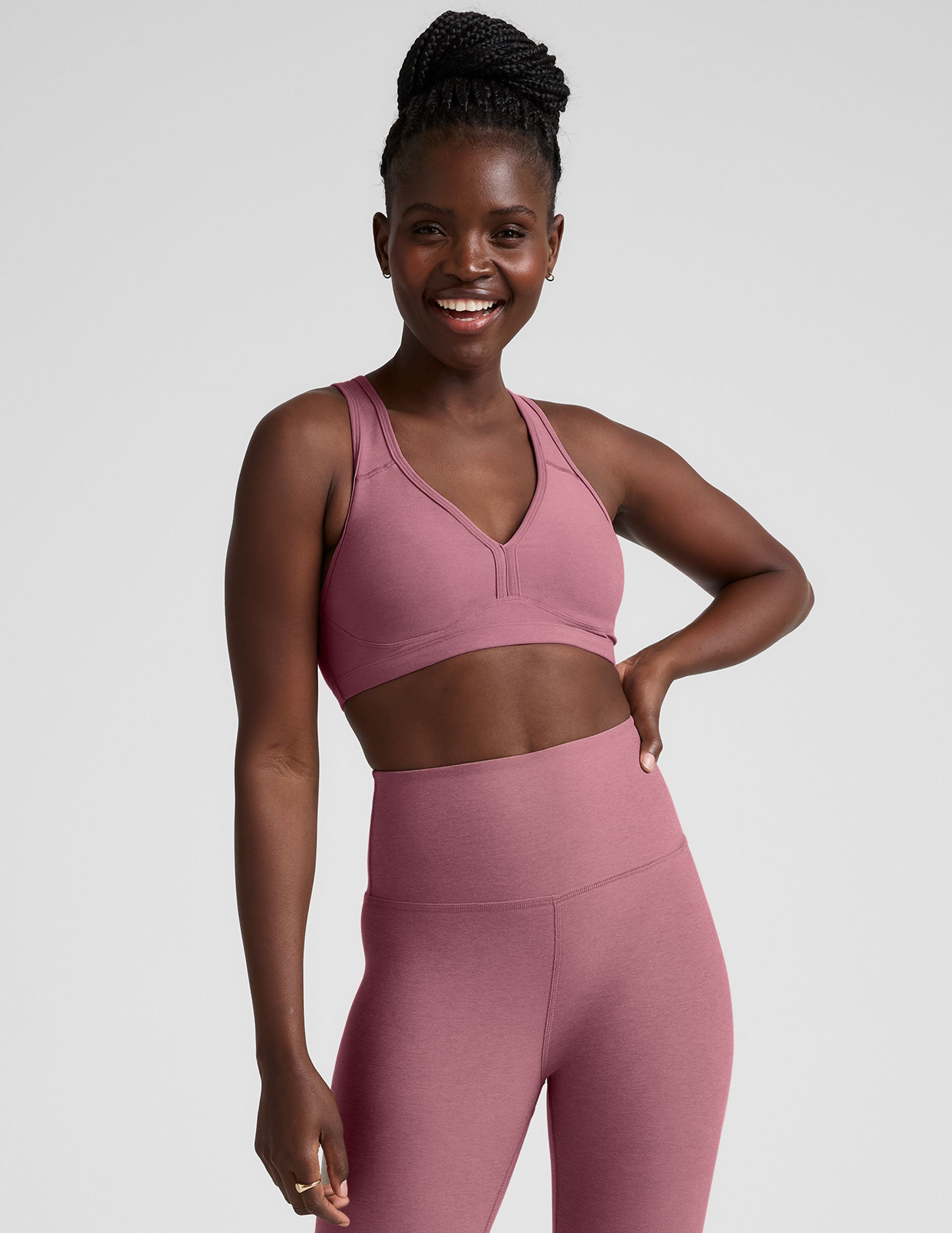 Spacedye™ Lift Your Spirits Bra - Orchid Blossom Heather