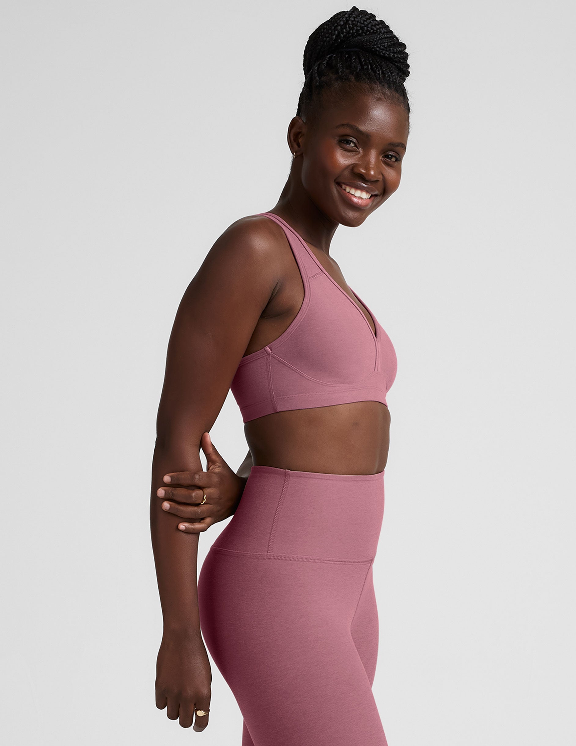 Spacedye™ Lift Your Spirits Bra - Orchid Blossom Heather