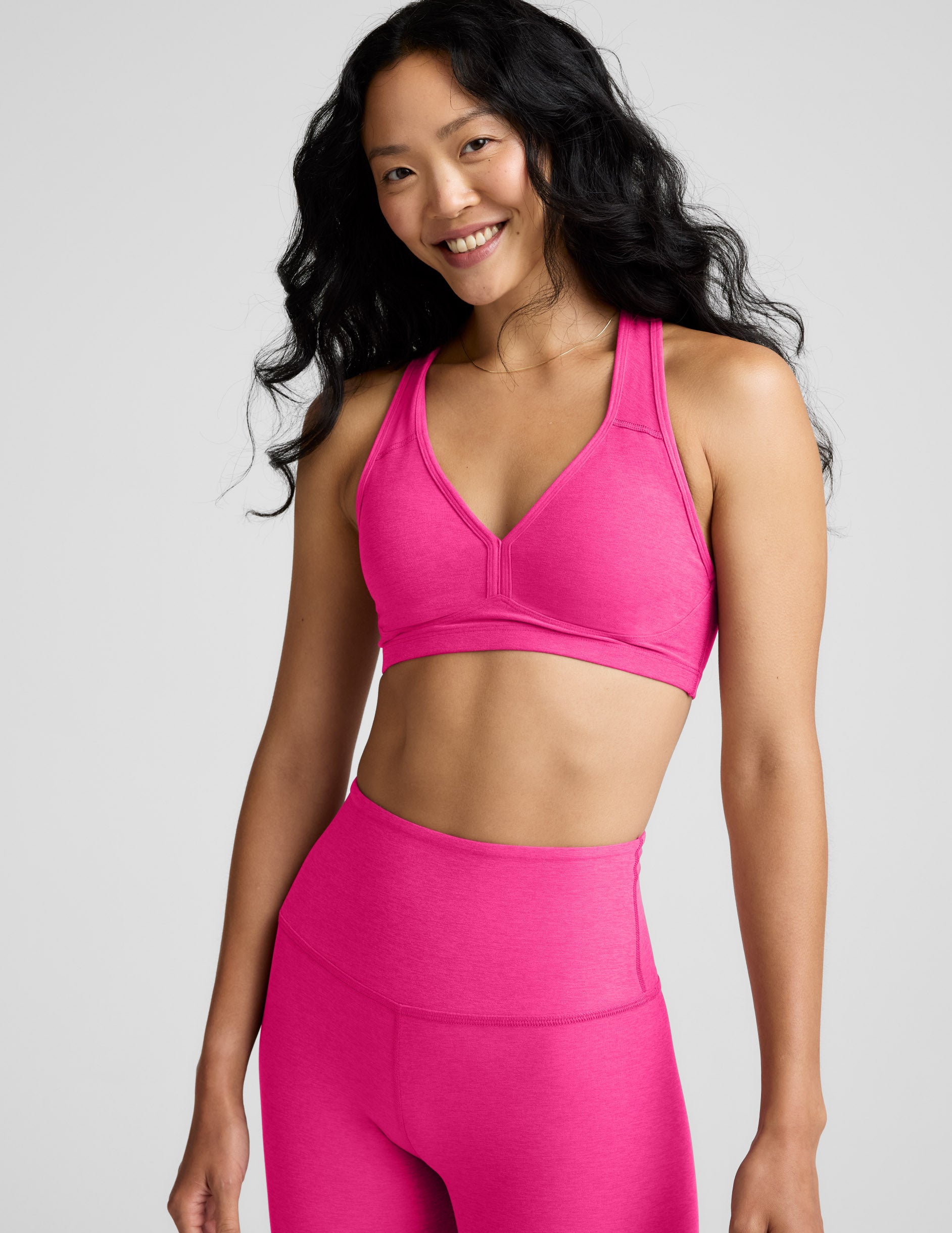 Spacedye™ Lift Your Spirits Bra - Pink Glow Heather
