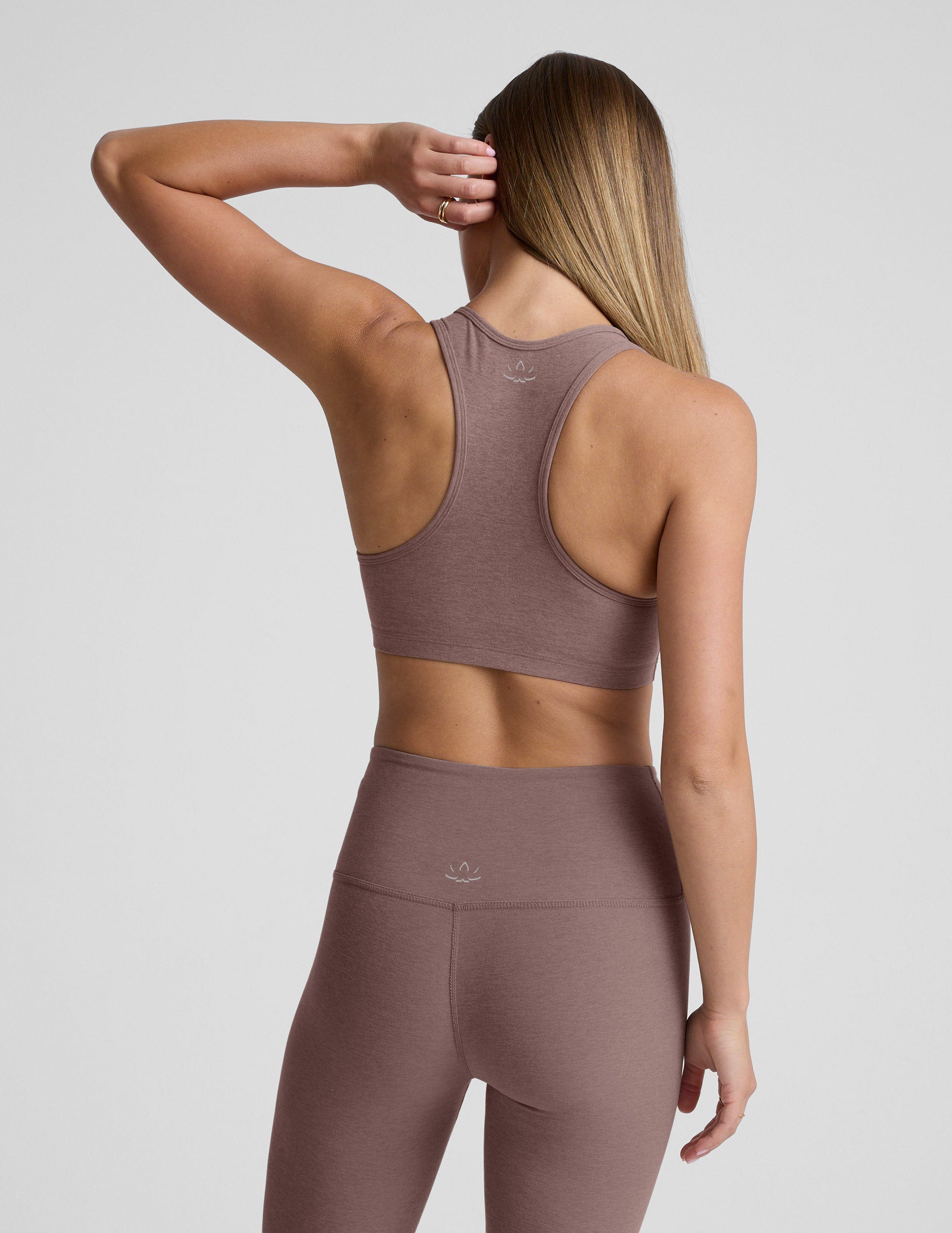 Spacedye™ Lift Your Spirits Bra - Rosey Taupe Heather