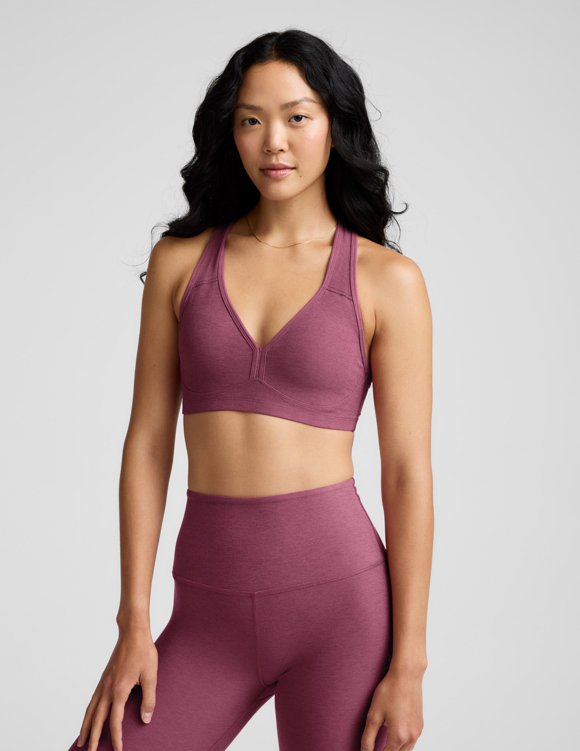 Spacedye™ Lift Your Spirits Bra - Smooth Mauve Heather