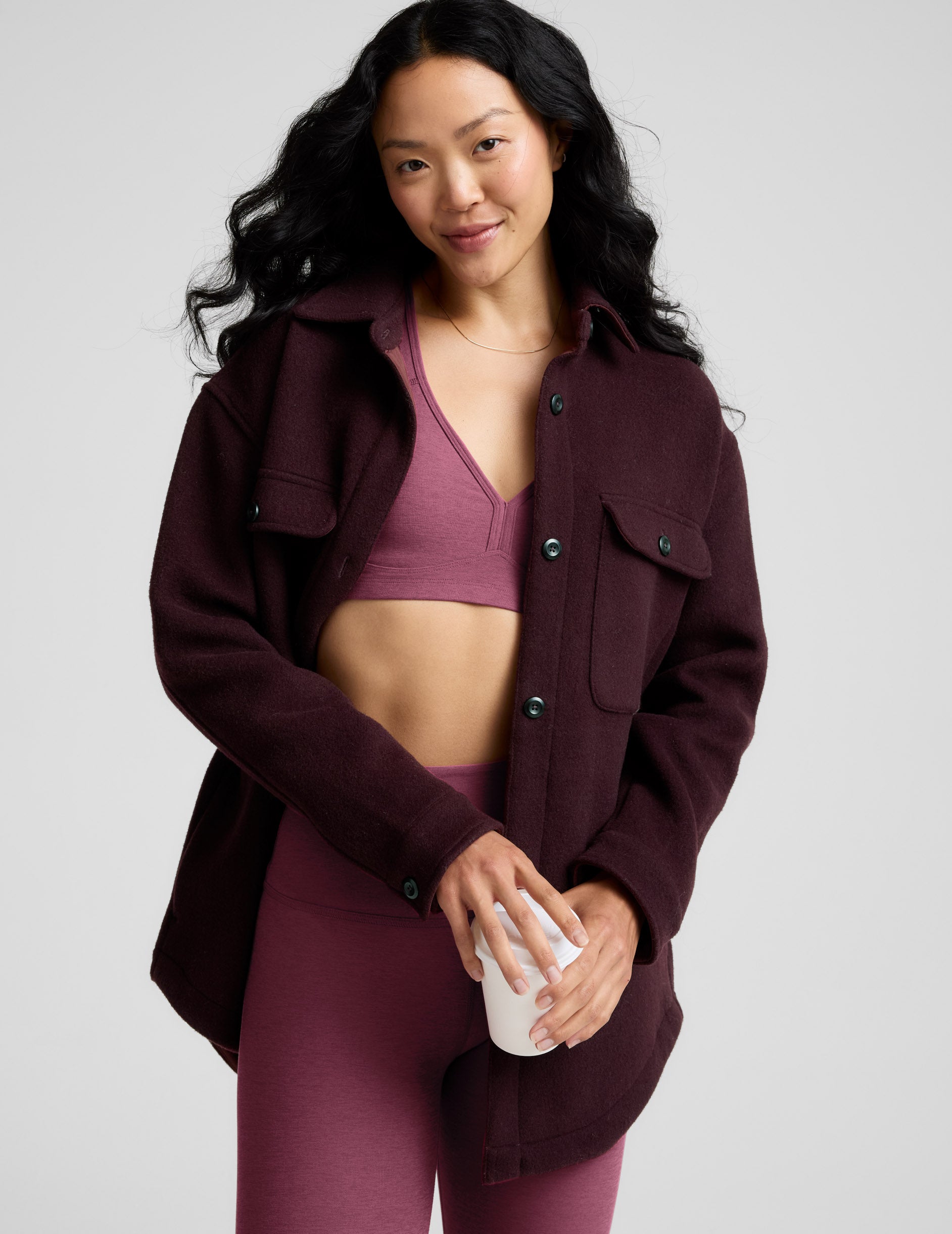Spacedye™ Lift Your Spirits Bra - Smooth Mauve Heather