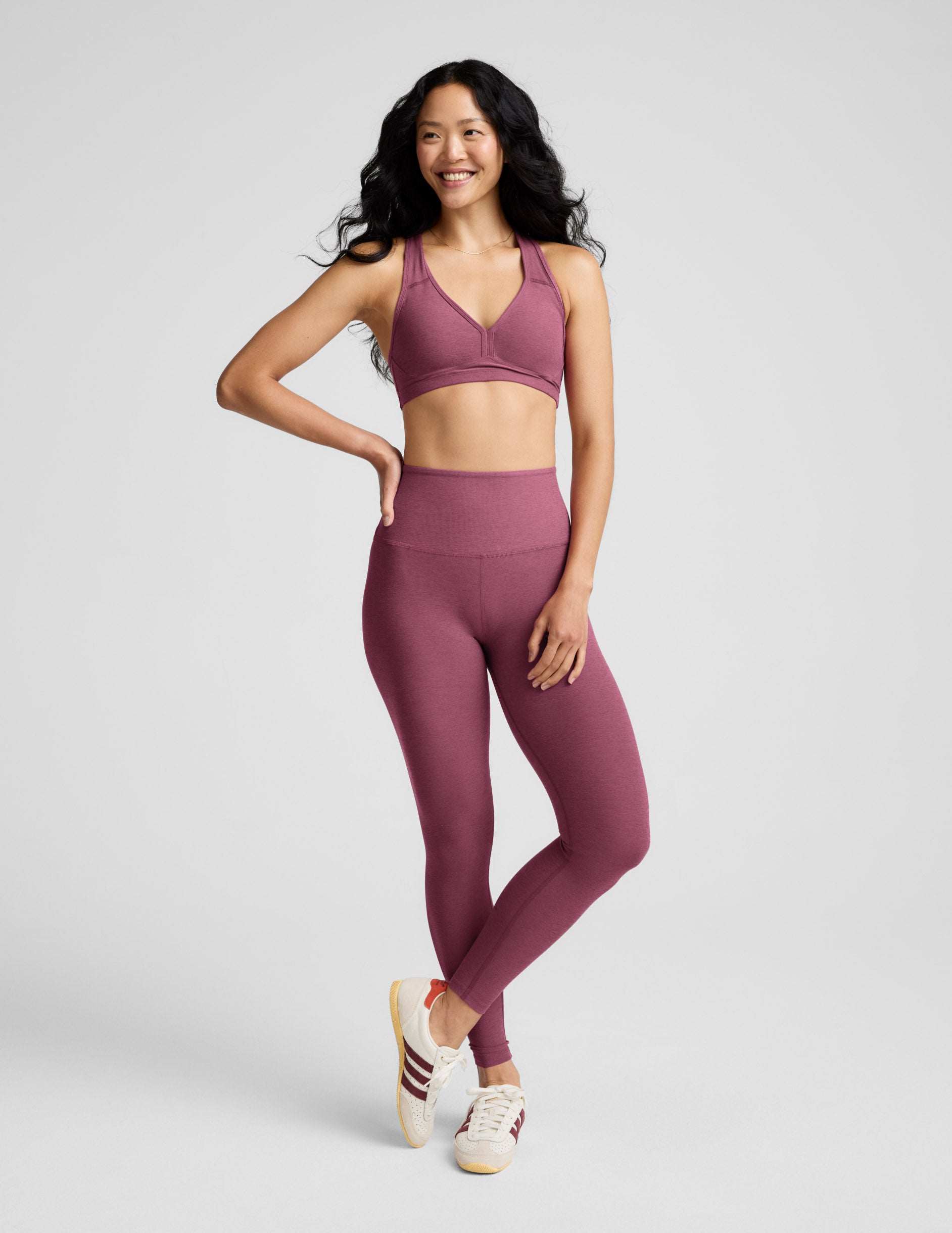 Spacedye™ Lift Your Spirits Bra - Smooth Mauve Heather