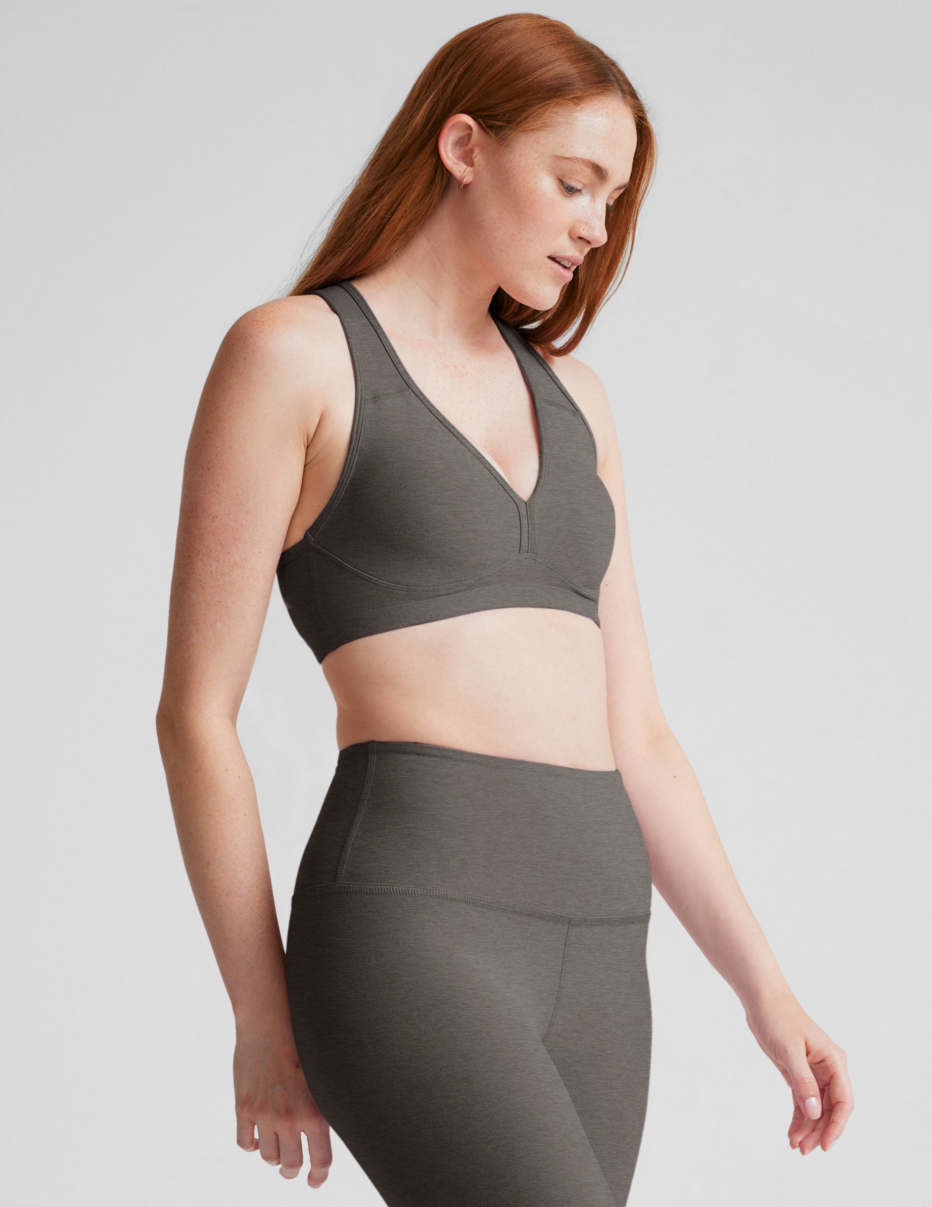 Spacedye™ Lift Your Spirits Bra - True Gray Heather