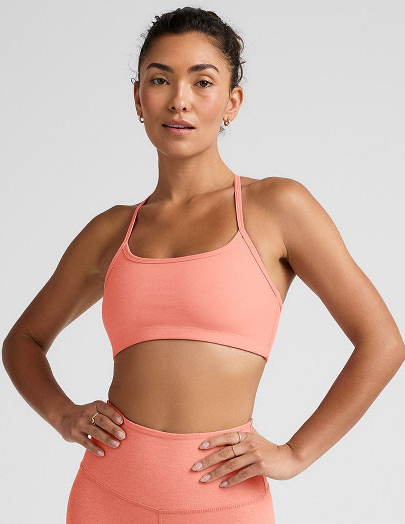 Spacedye™ Slim Racerback Bra - Dreamsicle Heather