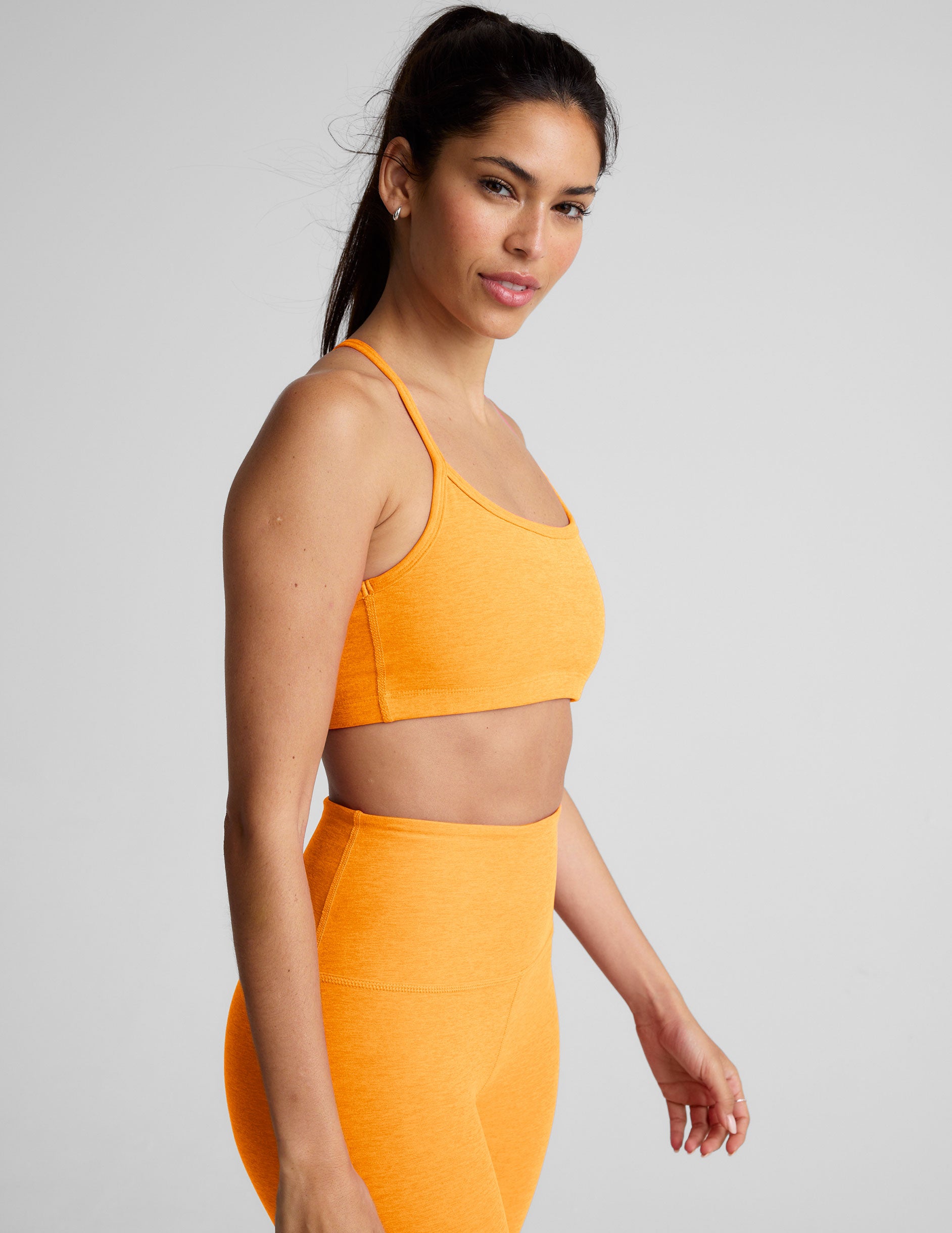 Spacedye™ Slim Racerback Bra - Mango Pop Heather