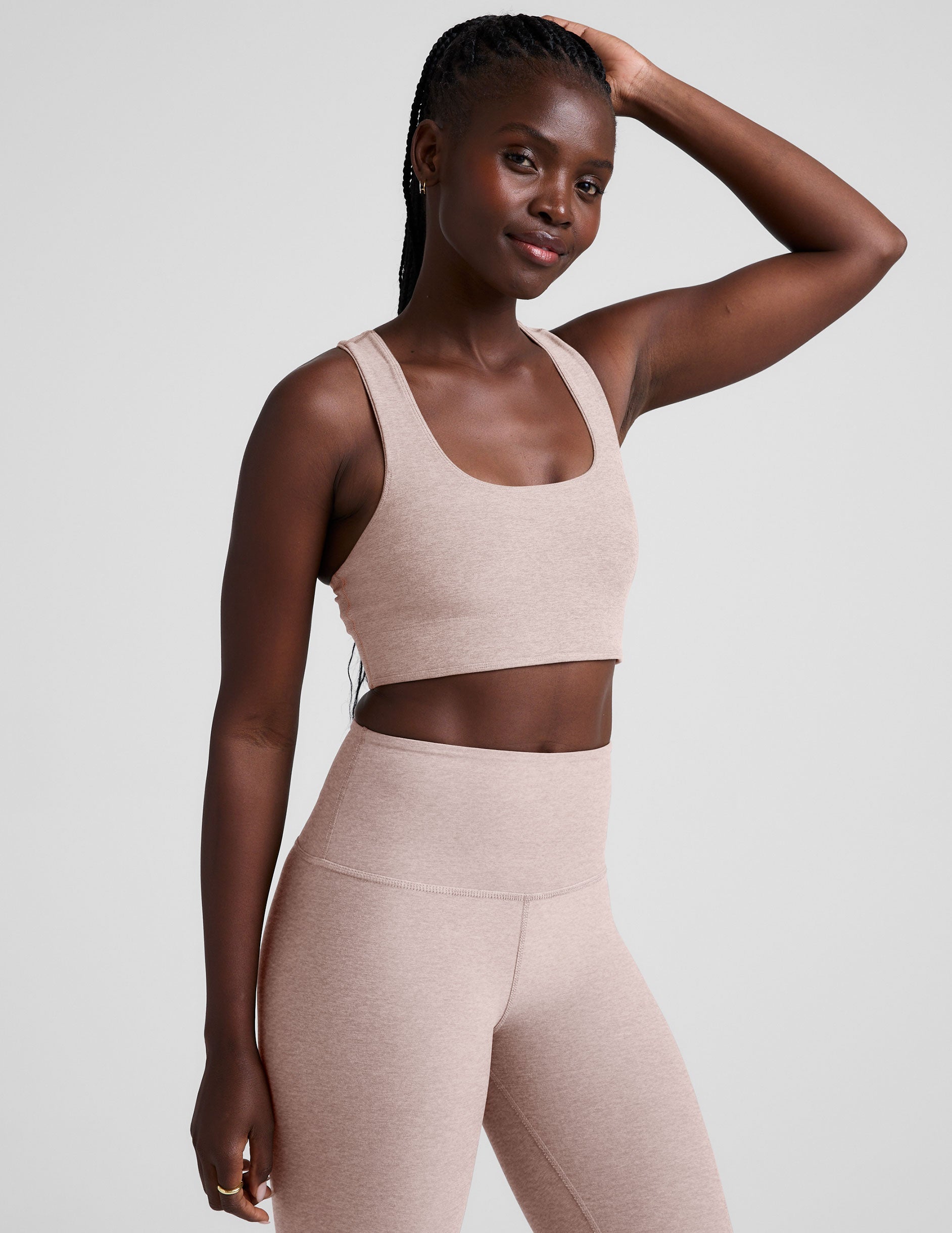 Spacedye™ Simplicity Long Line Bra 2.0 - Chai