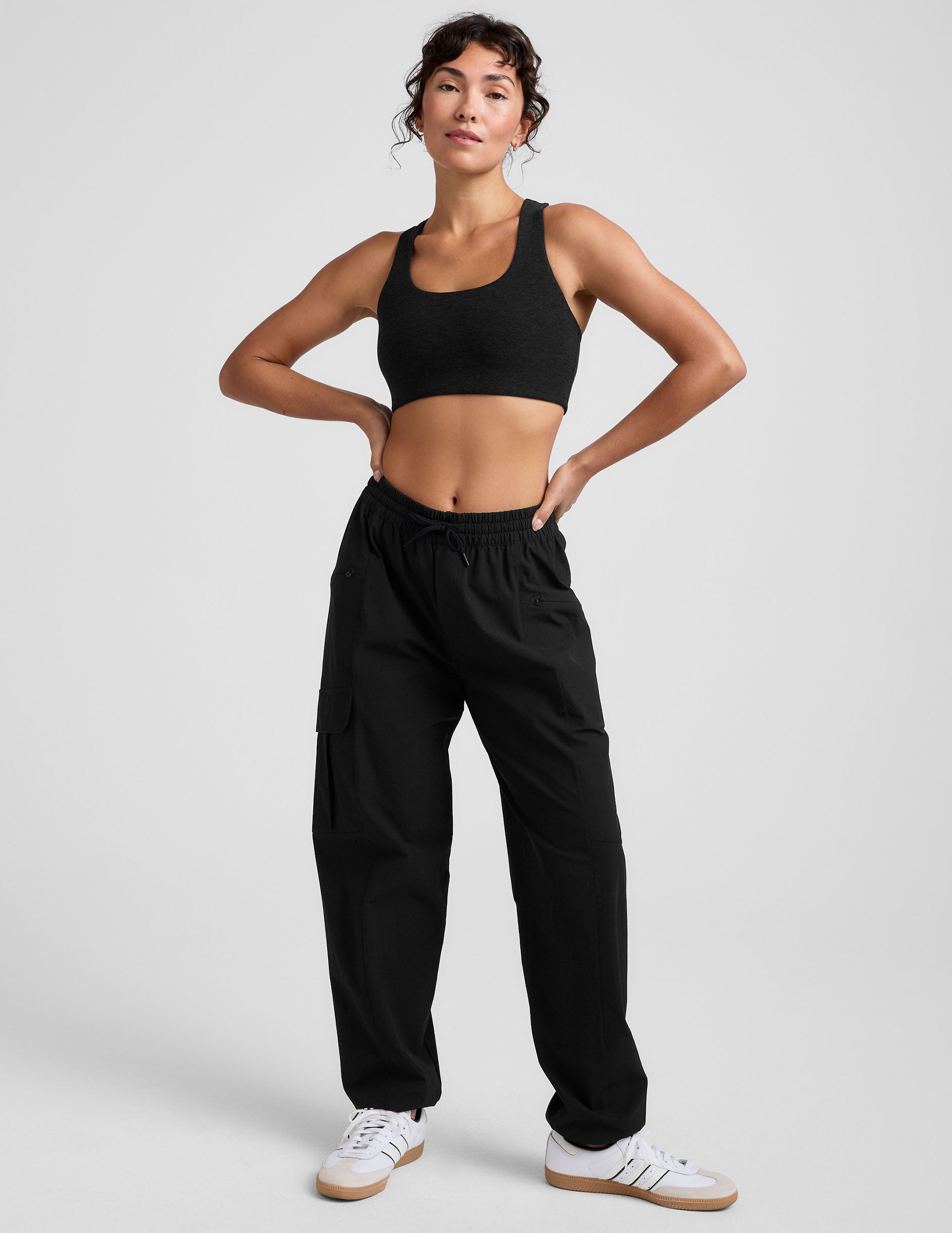Spacedye™ Simplicity Long Line Bra 2.0 - Darkest Night