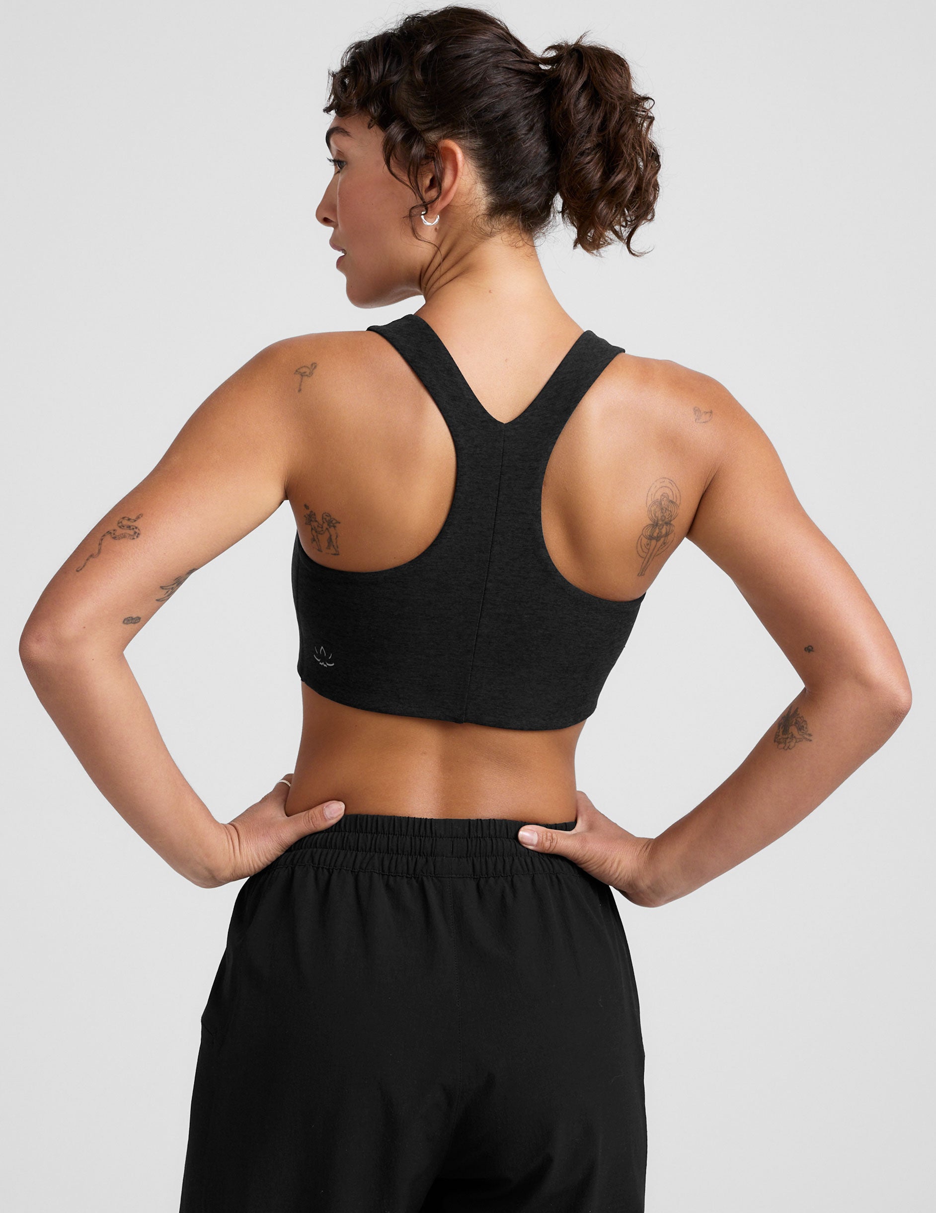 Spacedye™ Simplicity Long Line Bra 2.0 - Darkest Night