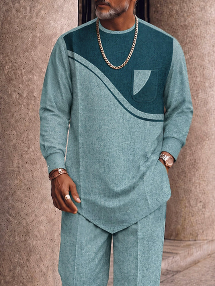 Fashion Designer Contrast Color Matching Set - Teal