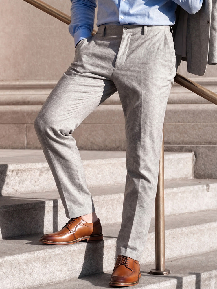 Vintage Leather Derby Shoes - Dark Brown
