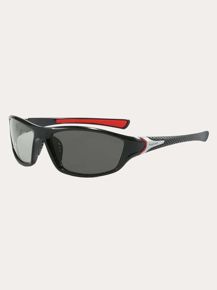 Rectangle Shade Outdoor Cycling Polarized Sunglasses - PAT10